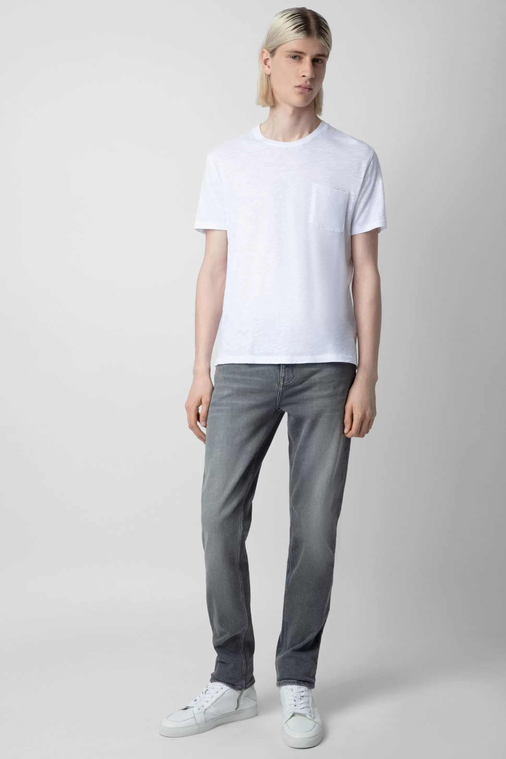 Hommes Zadig & Voltaire T-Shirts^T-Shirt Flamme Stockholm