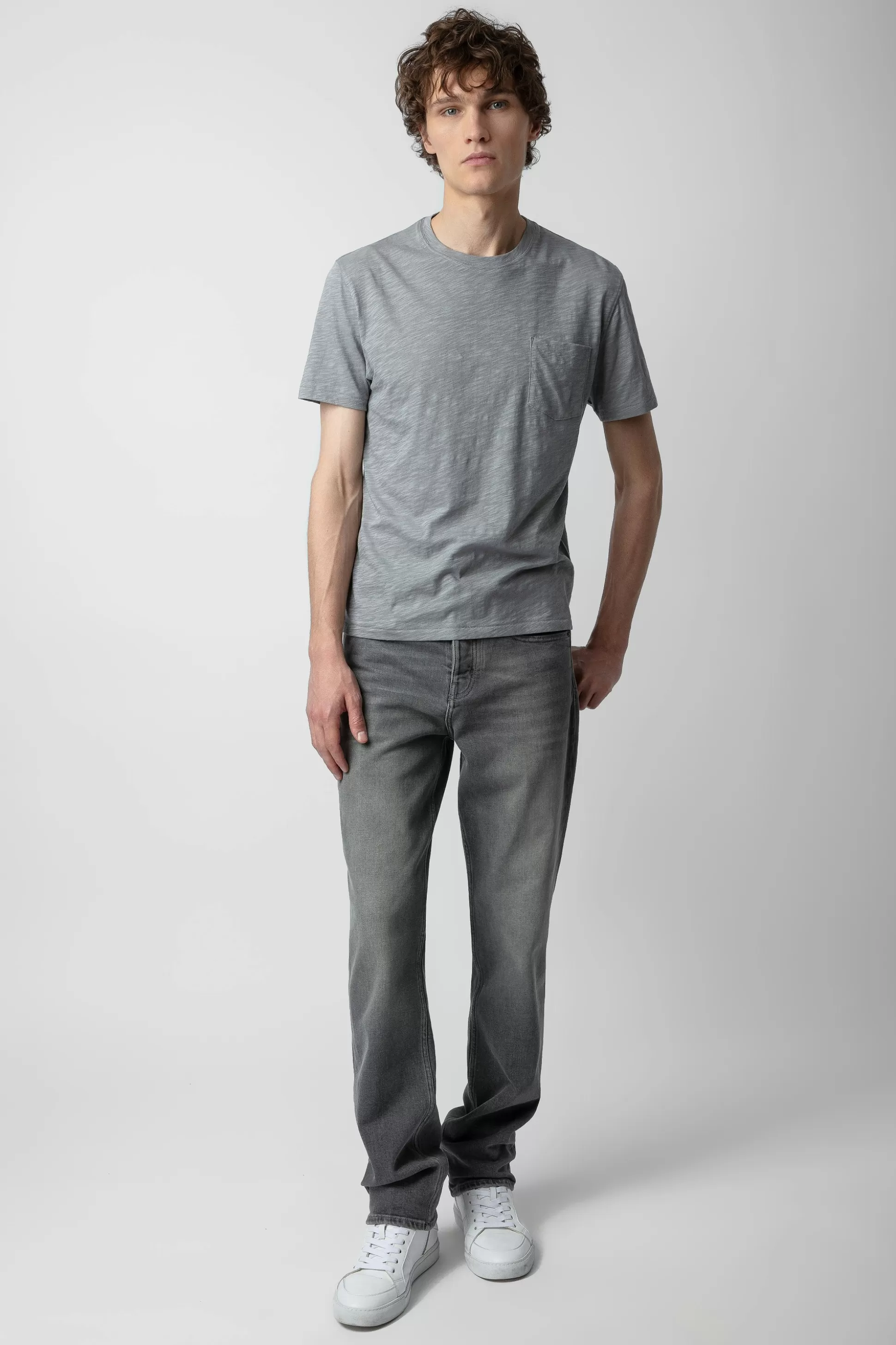 Hommes Zadig & Voltaire T-Shirts^T-Shirt Flamme Stockholm