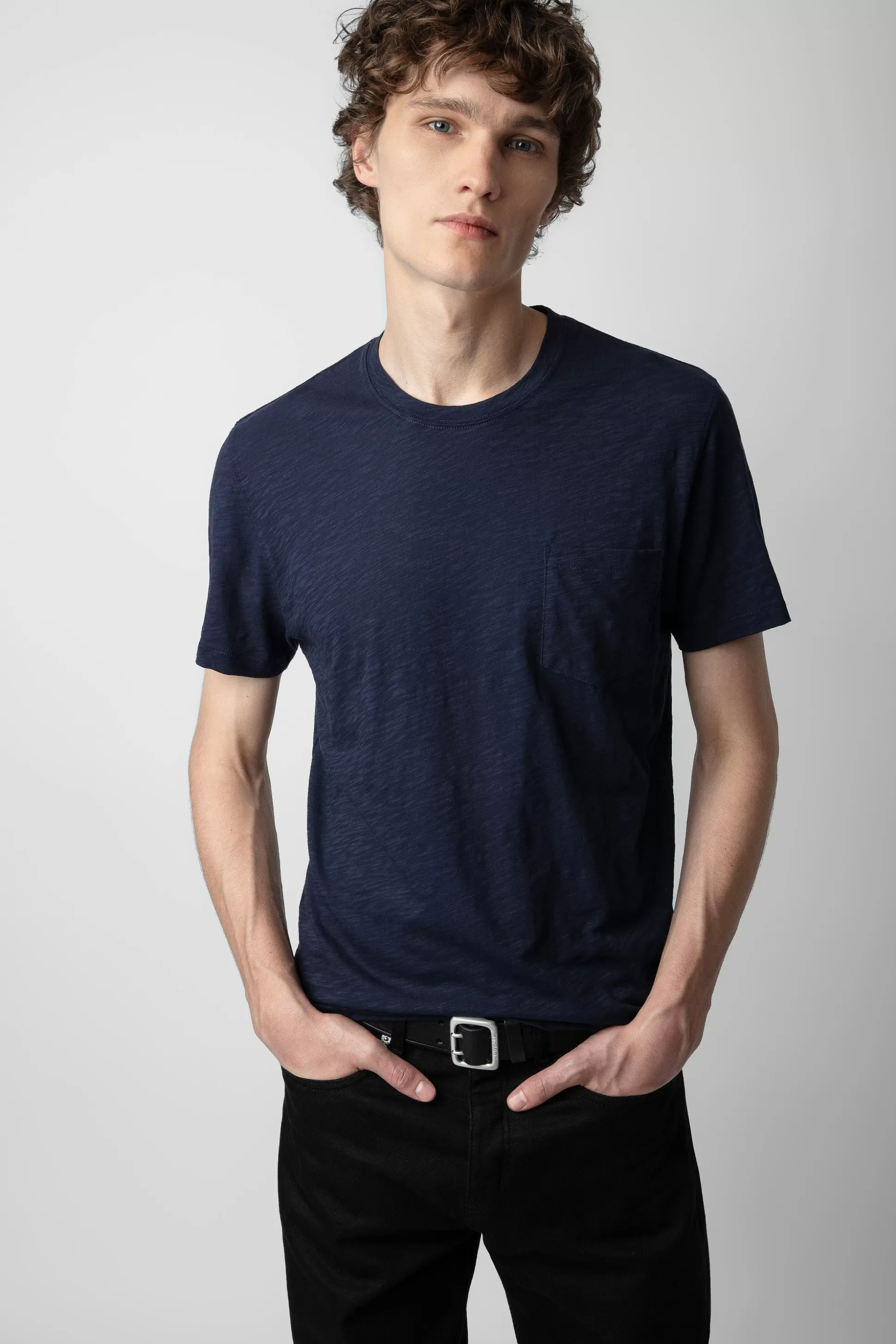 Hommes Zadig & Voltaire T-Shirts^T-Shirt Flamme Stockholm
