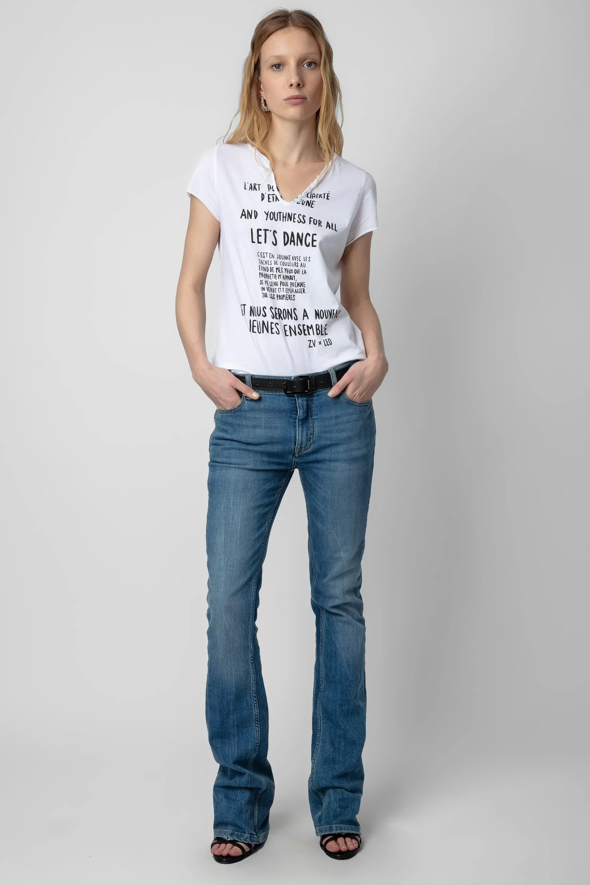 Femmes Zadig & Voltaire T-Shirts^T-Shirt Henley
