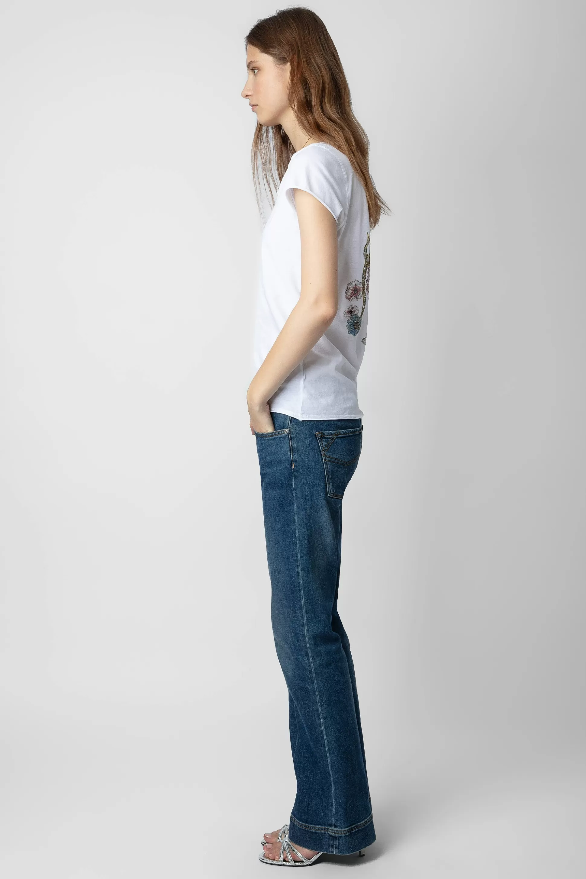 Femmes Zadig & Voltaire T-Shirts^T-Shirt Henley Bijoux