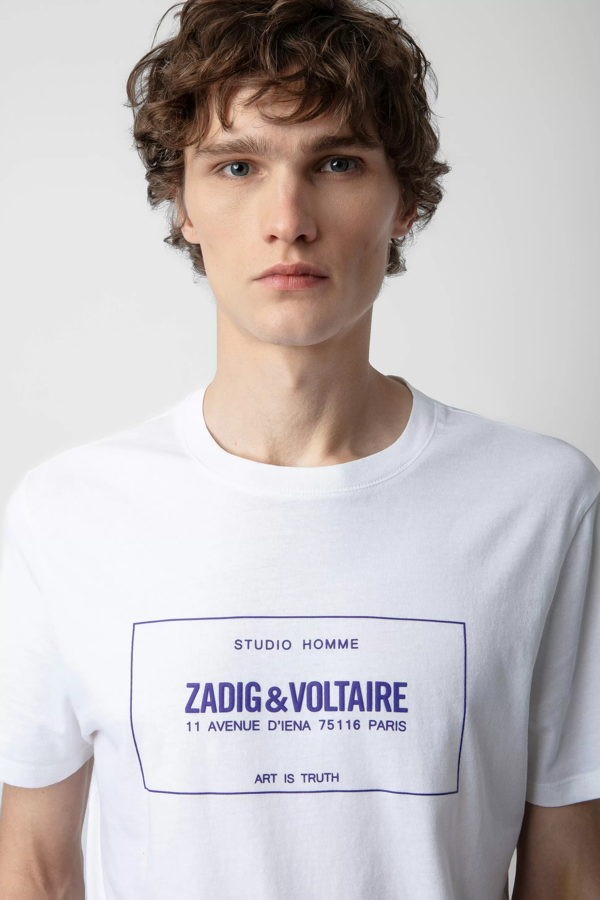 Hommes Zadig & Voltaire T-Shirts^T-Shirt Insigne Ted