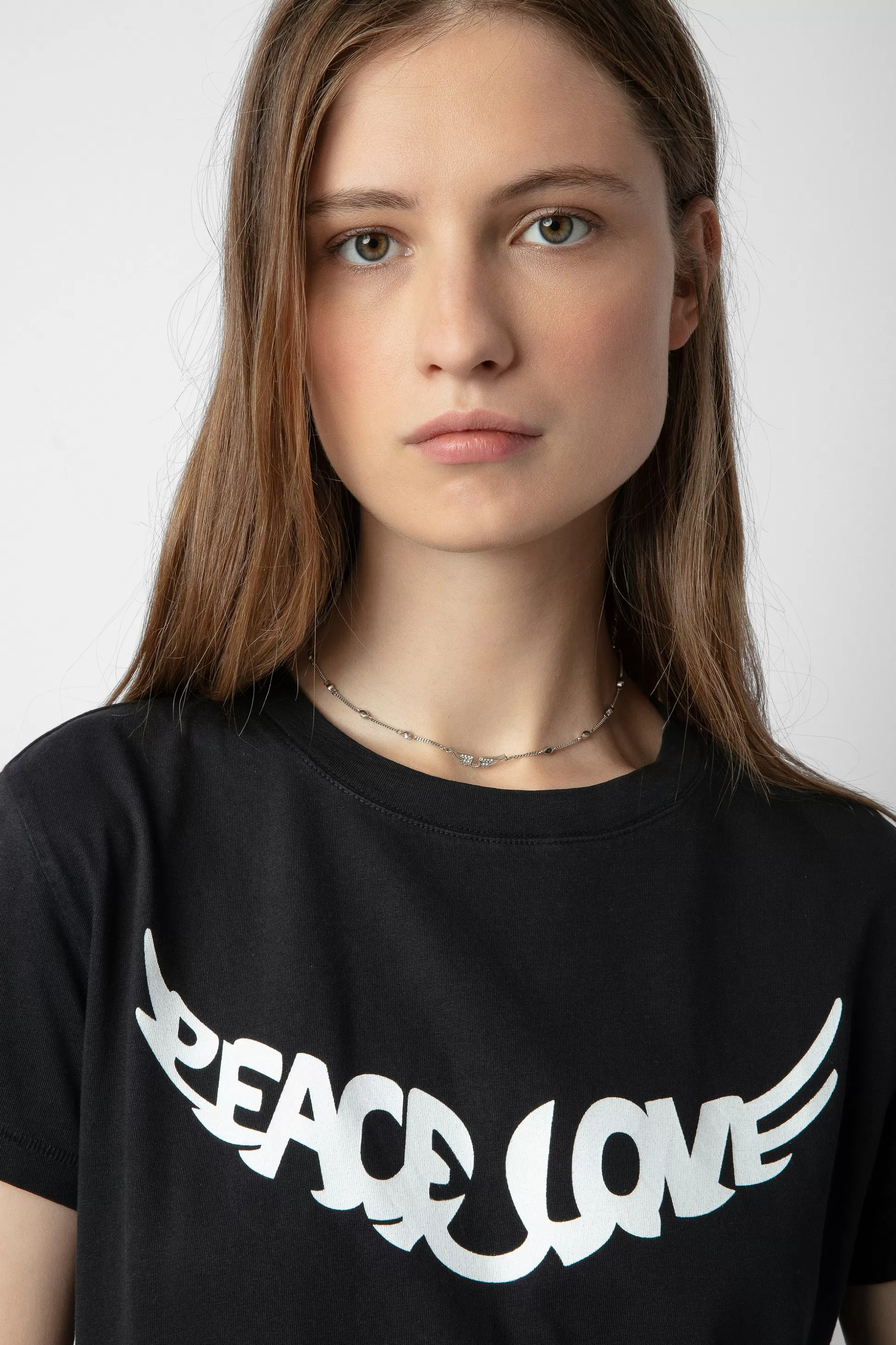 Femmes Zadig & Voltaire T-Shirts^T-Shirt Marcher Paix Et Amour