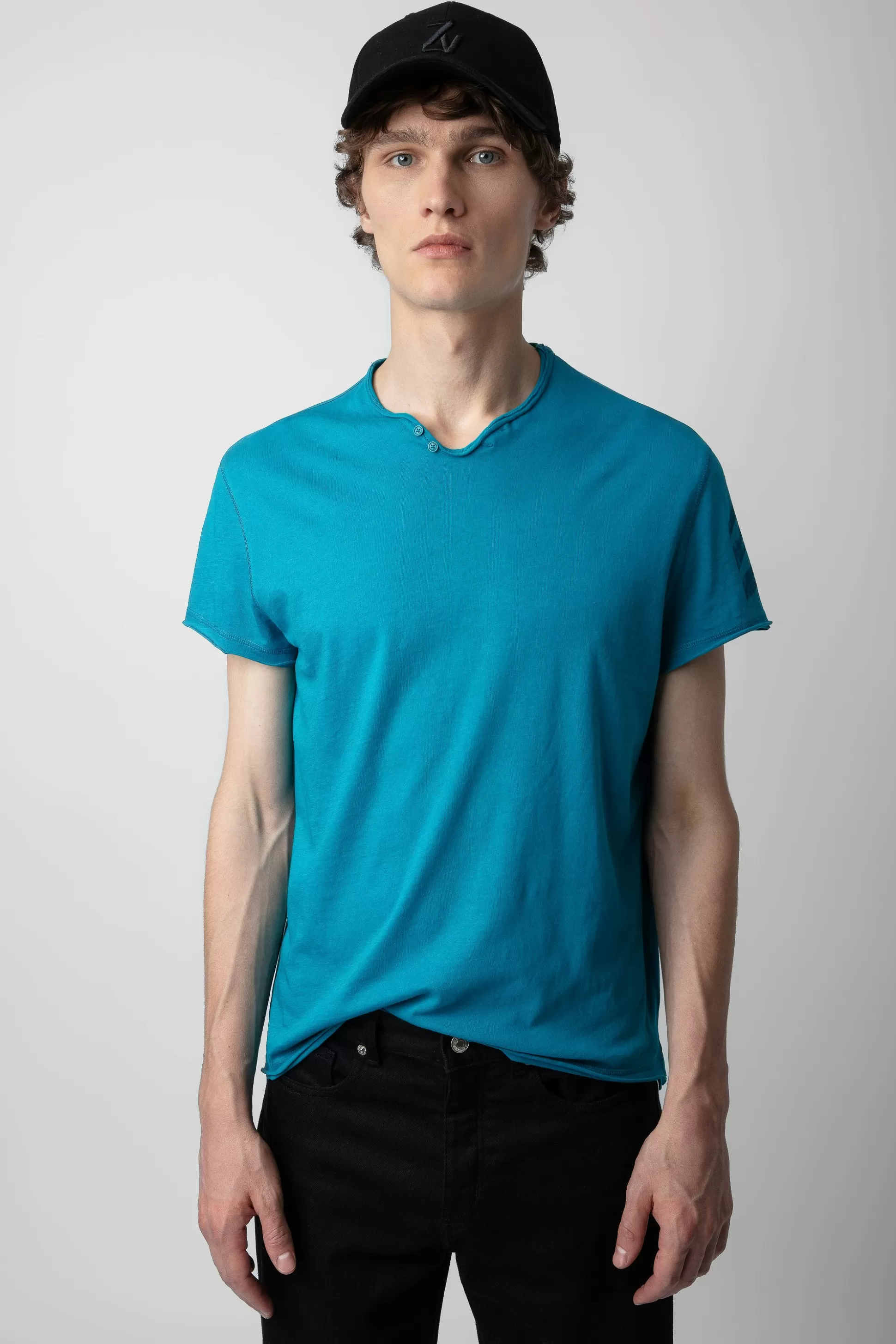 Hommes Zadig & Voltaire T-Shirts^T-Shirt Monasti Arrow Henley