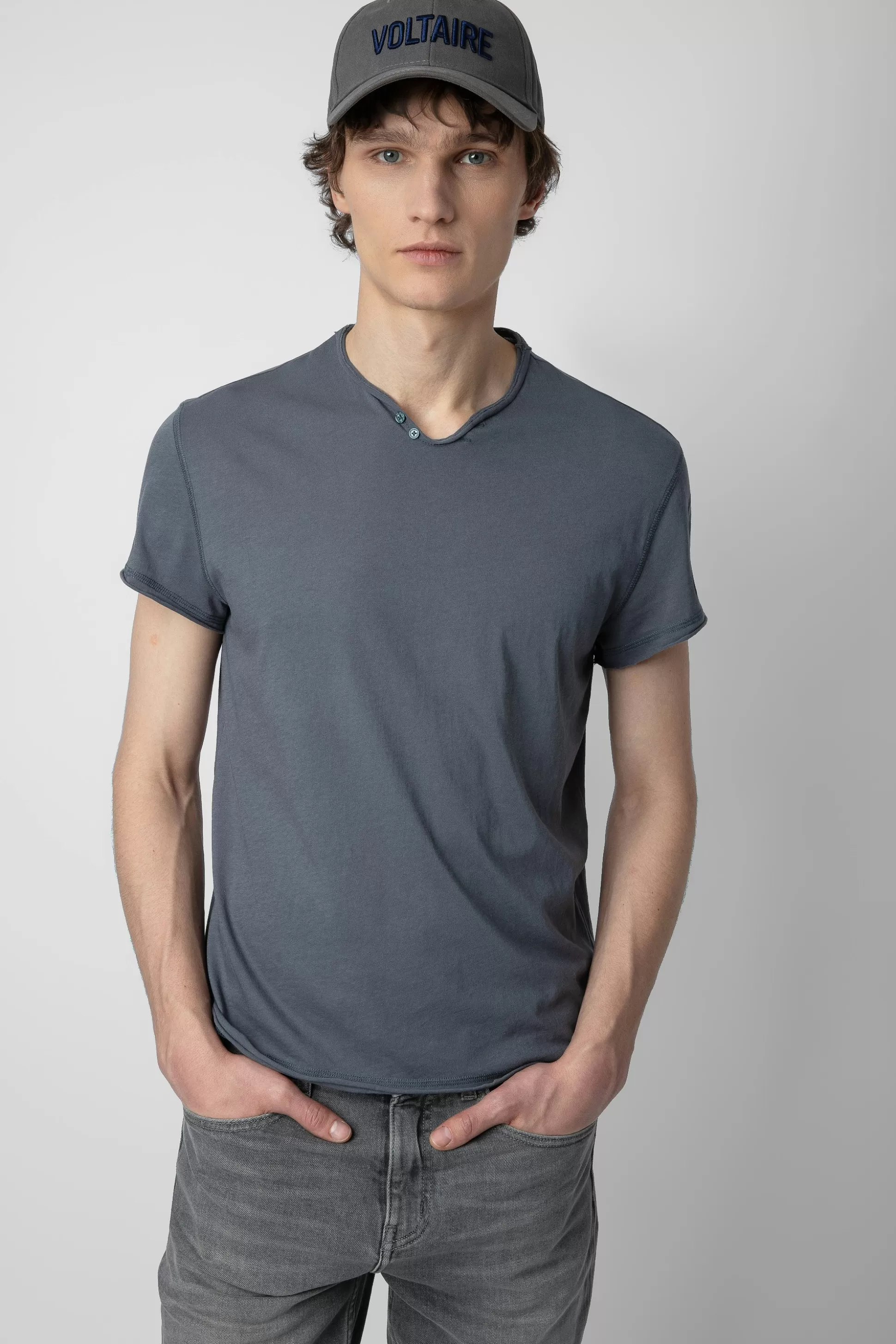 Hommes Zadig & Voltaire T-Shirts^T-Shirt Monasti Arrow Henley