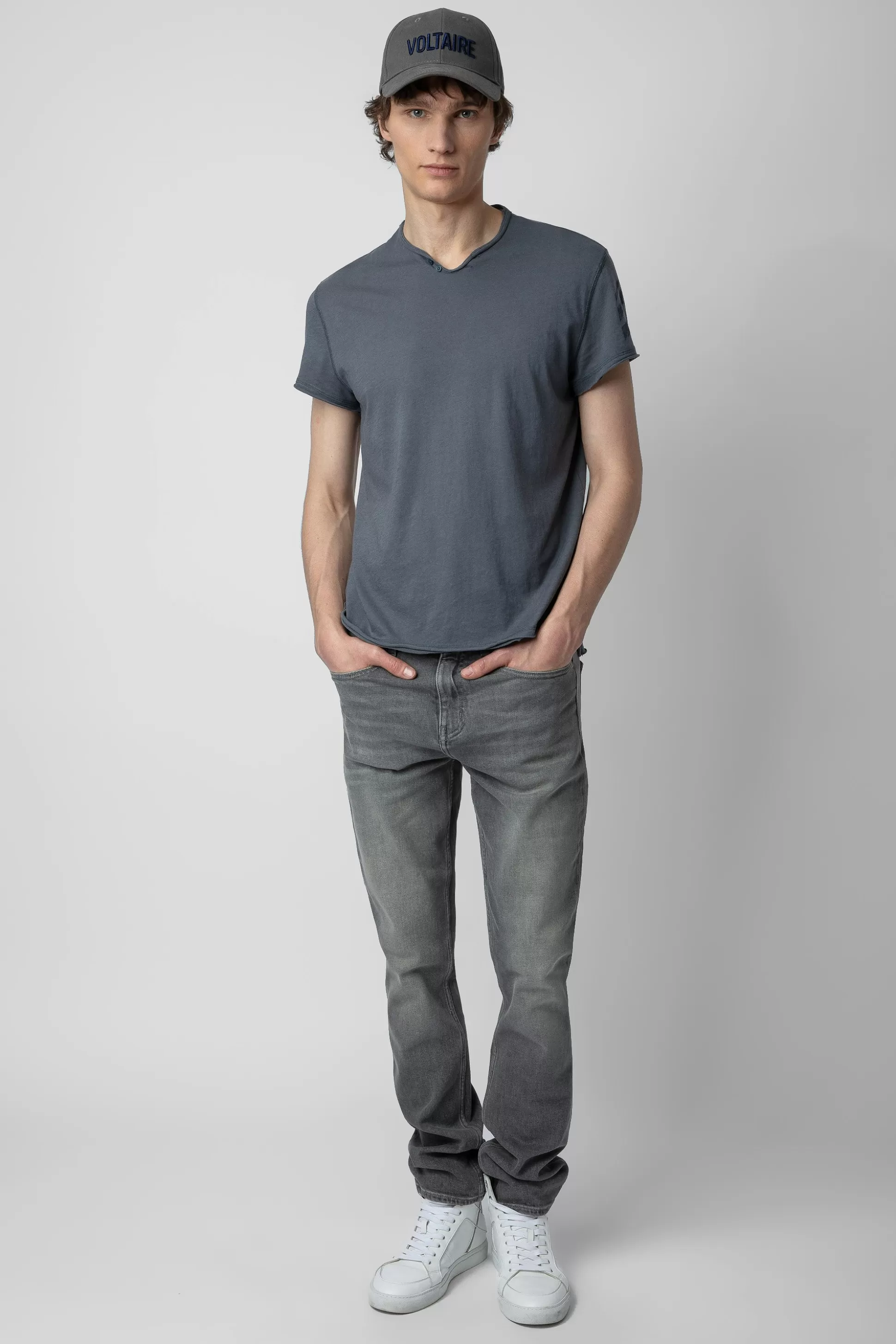 Hommes Zadig & Voltaire T-Shirts^T-Shirt Monasti Arrow Henley