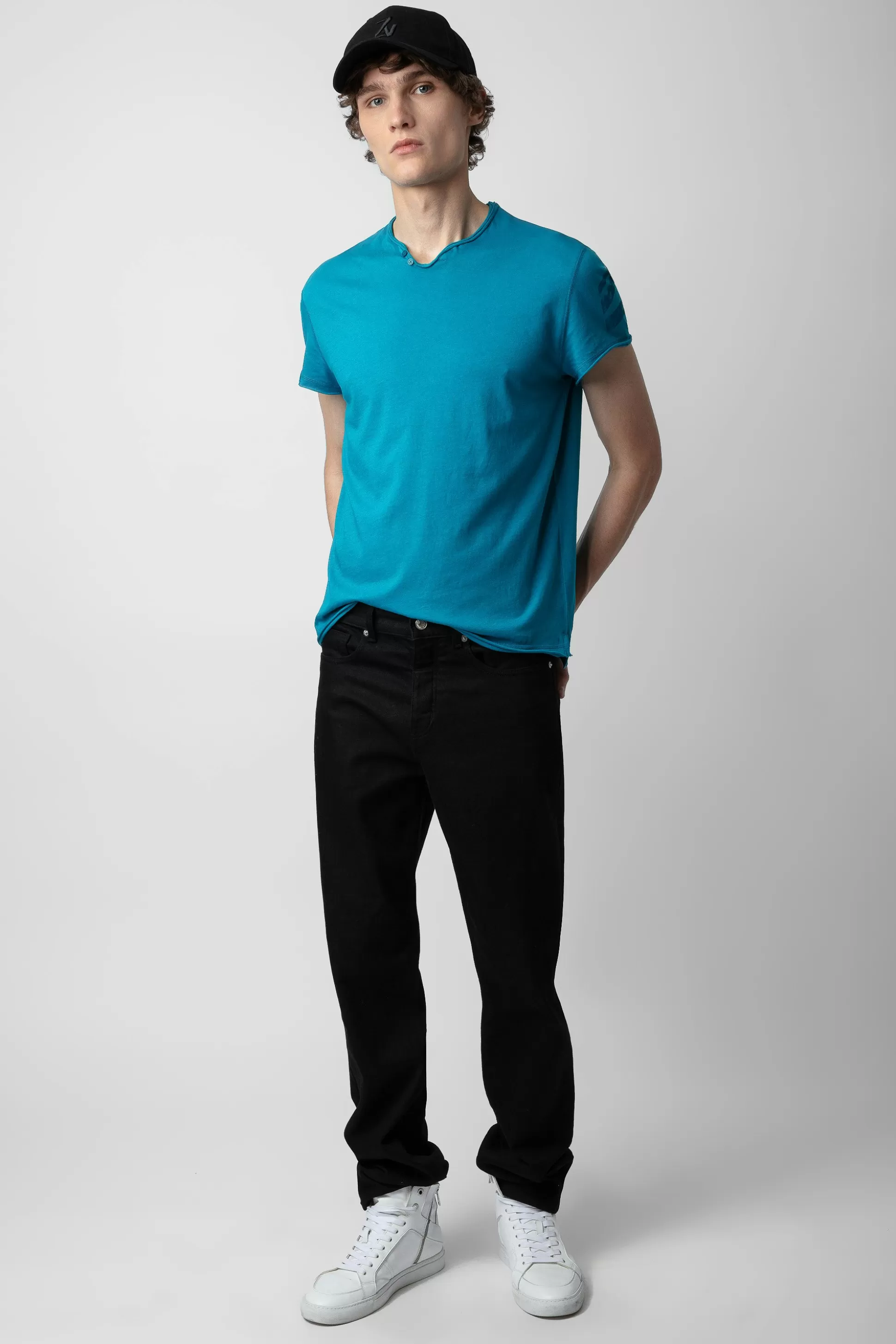 Hommes Zadig & Voltaire T-Shirts^T-Shirt Monasti Arrow Henley