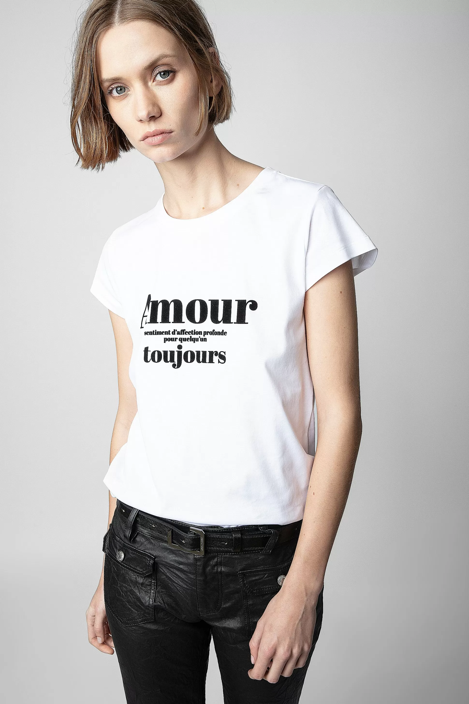 Femmes Zadig & Voltaire T-Shirts^T-Shirt Skinny Amour Toujours