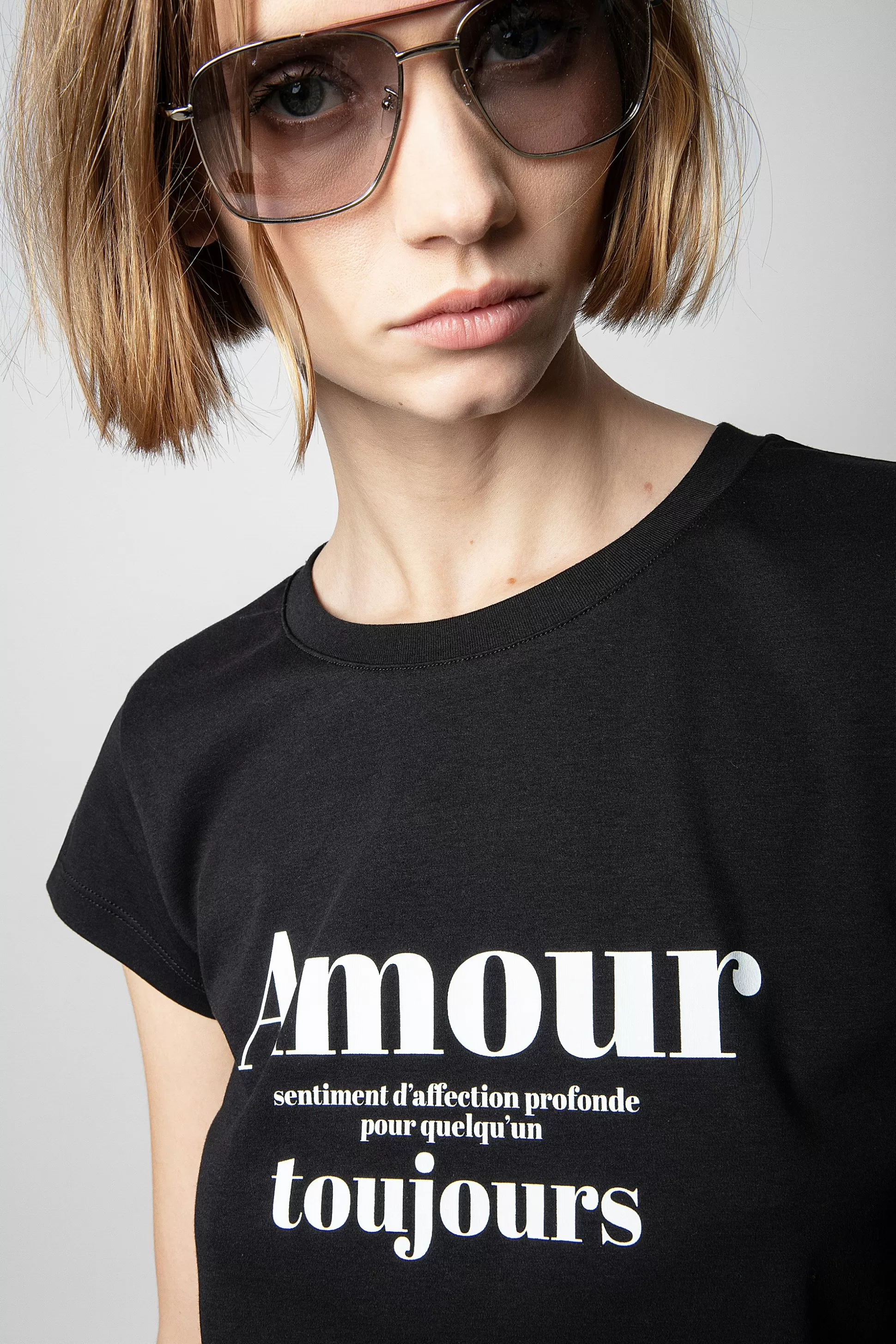 Femmes Zadig & Voltaire T-Shirts^T-Shirt Skinny Amour Toujours