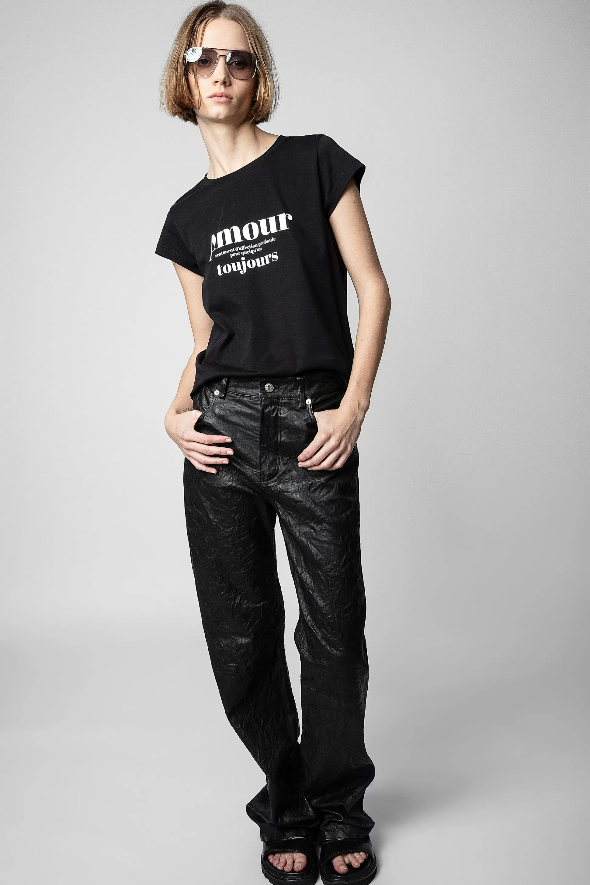 Femmes Zadig & Voltaire T-Shirts^T-Shirt Skinny Amour Toujours
