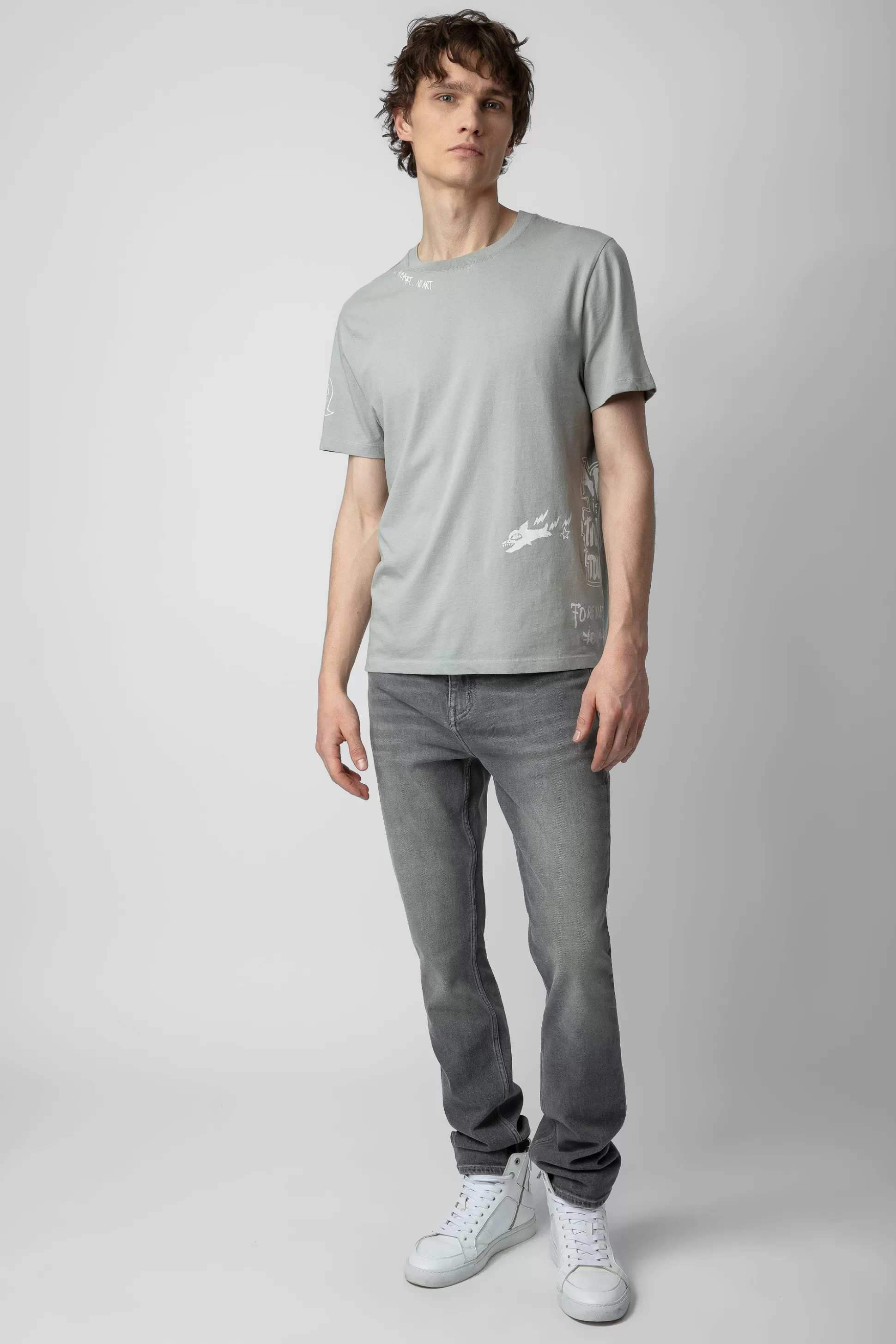 Hommes Zadig & Voltaire T-Shirts^T-Shirt Ted Tag