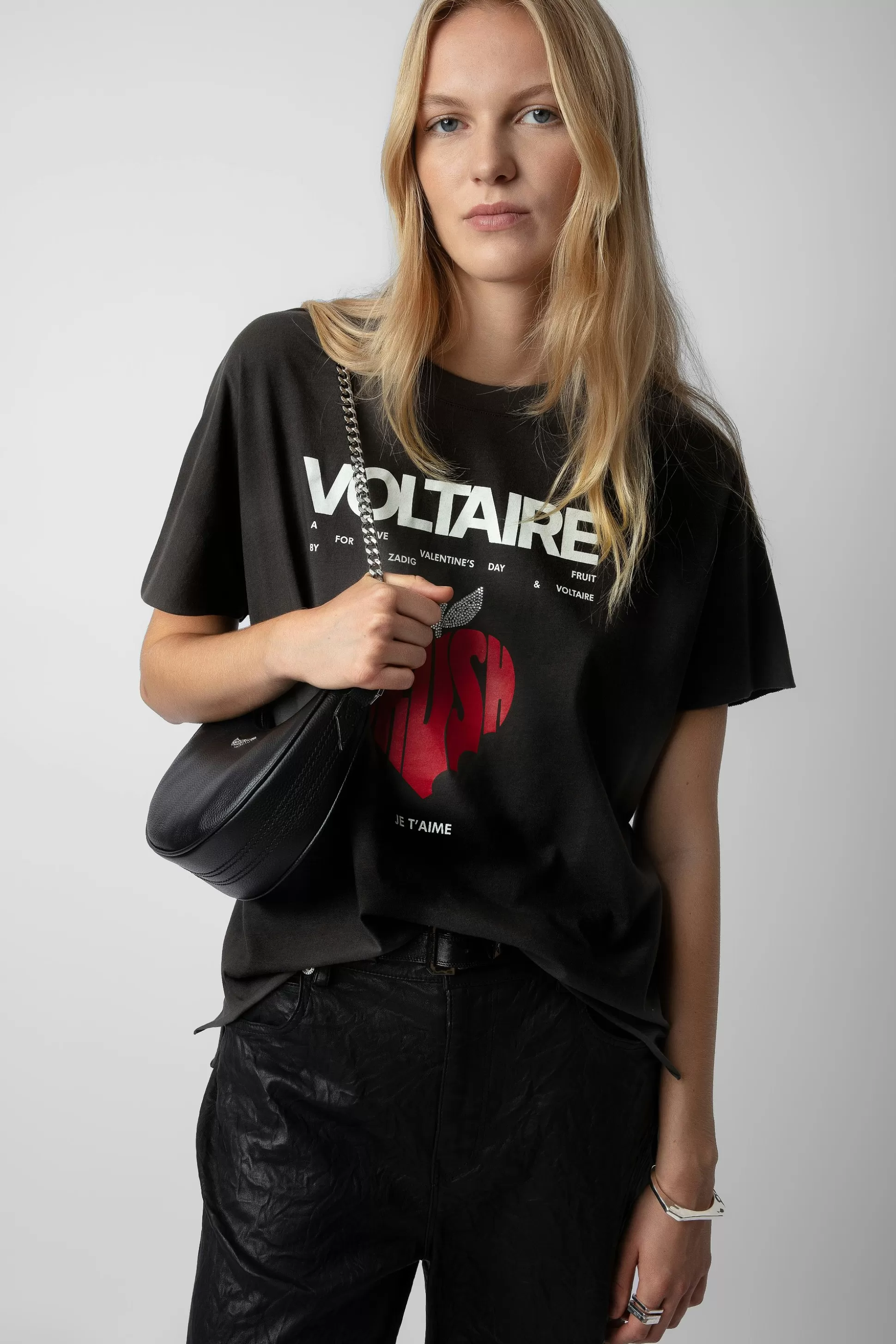 Femmes Zadig & Voltaire T-Shirts^T-Shirt Tommer Concert Crush Diamante