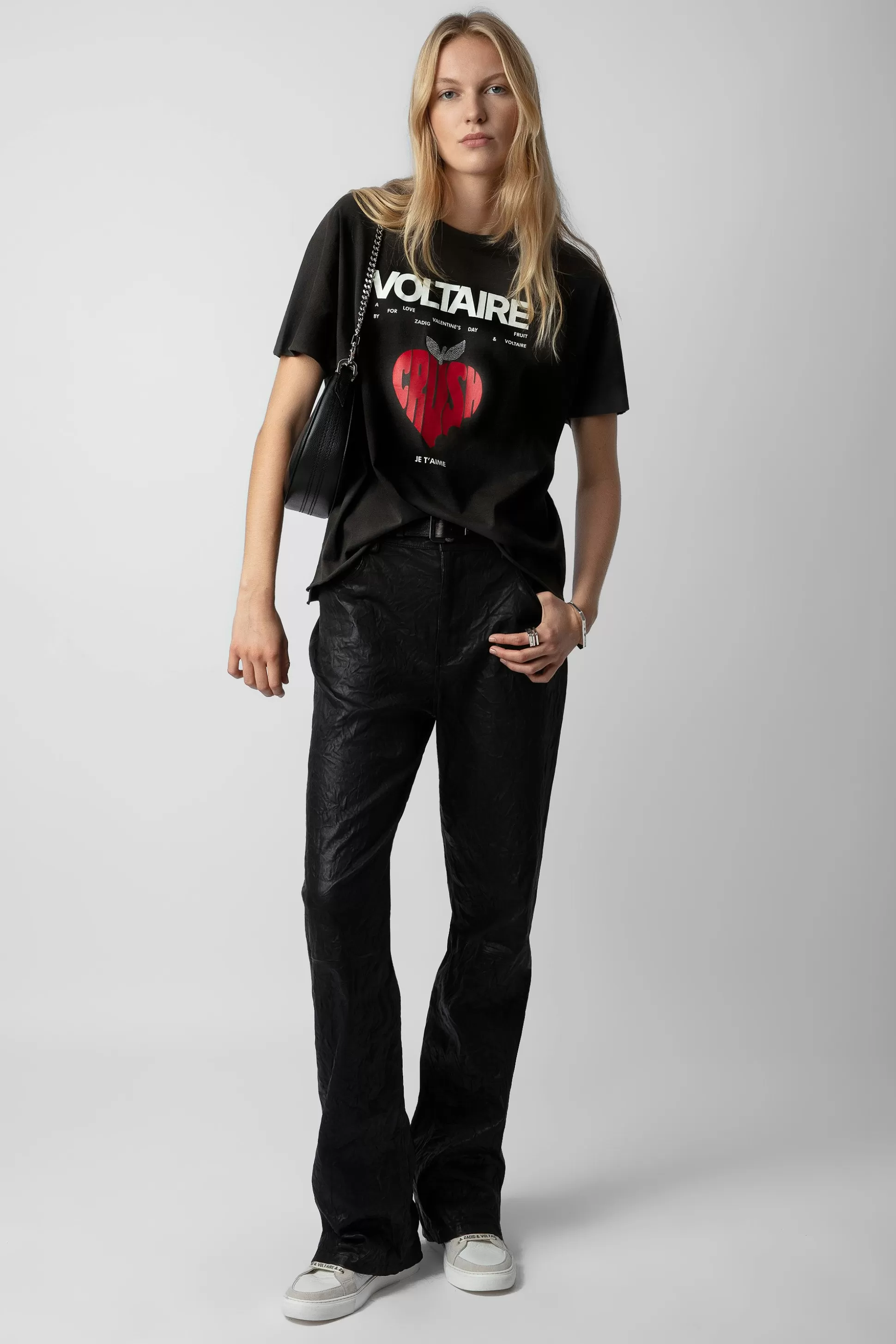 Femmes Zadig & Voltaire T-Shirts^T-Shirt Tommer Concert Crush Diamante