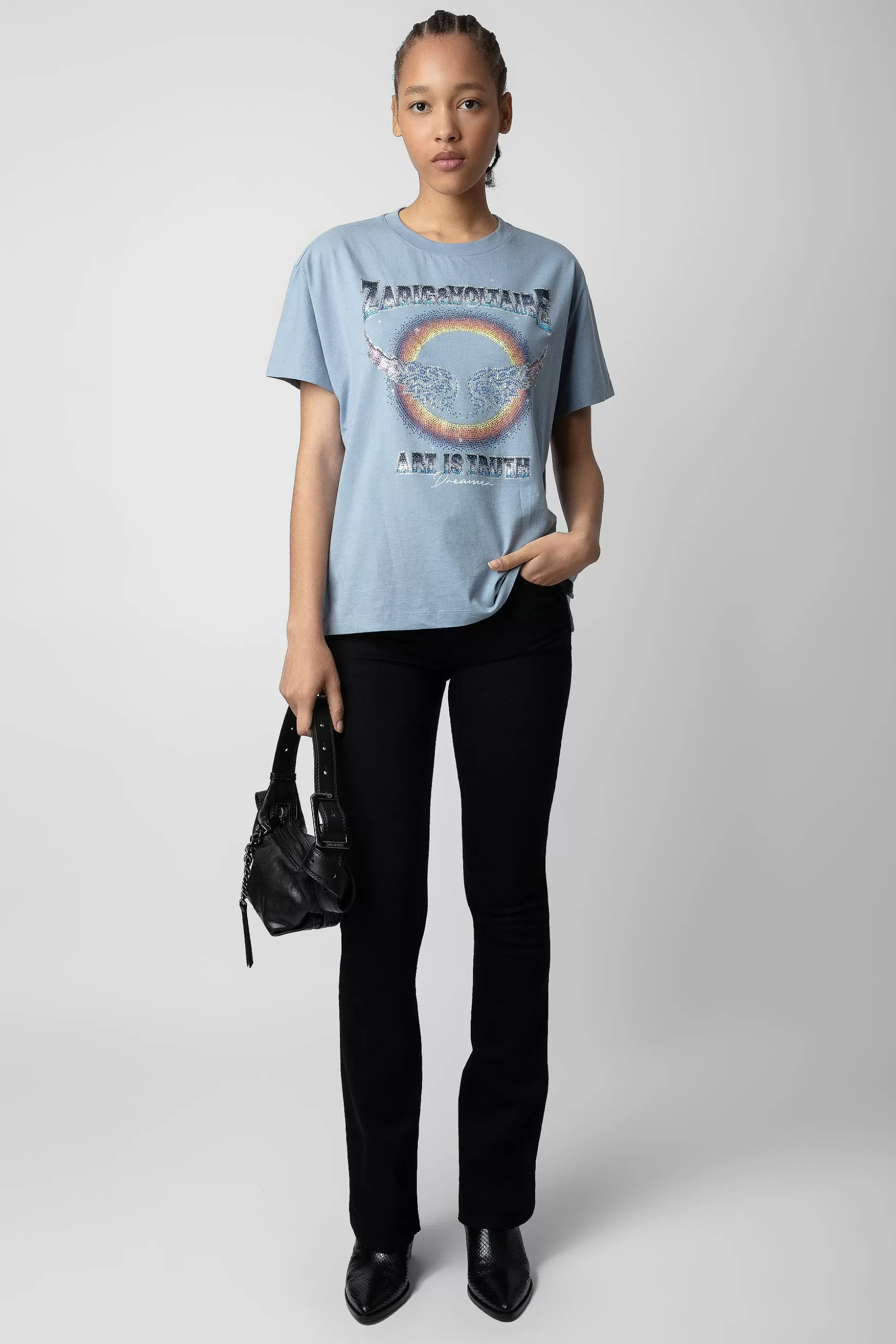 Femmes Zadig & Voltaire T-Shirts^T-Shirt Tommer Diamante