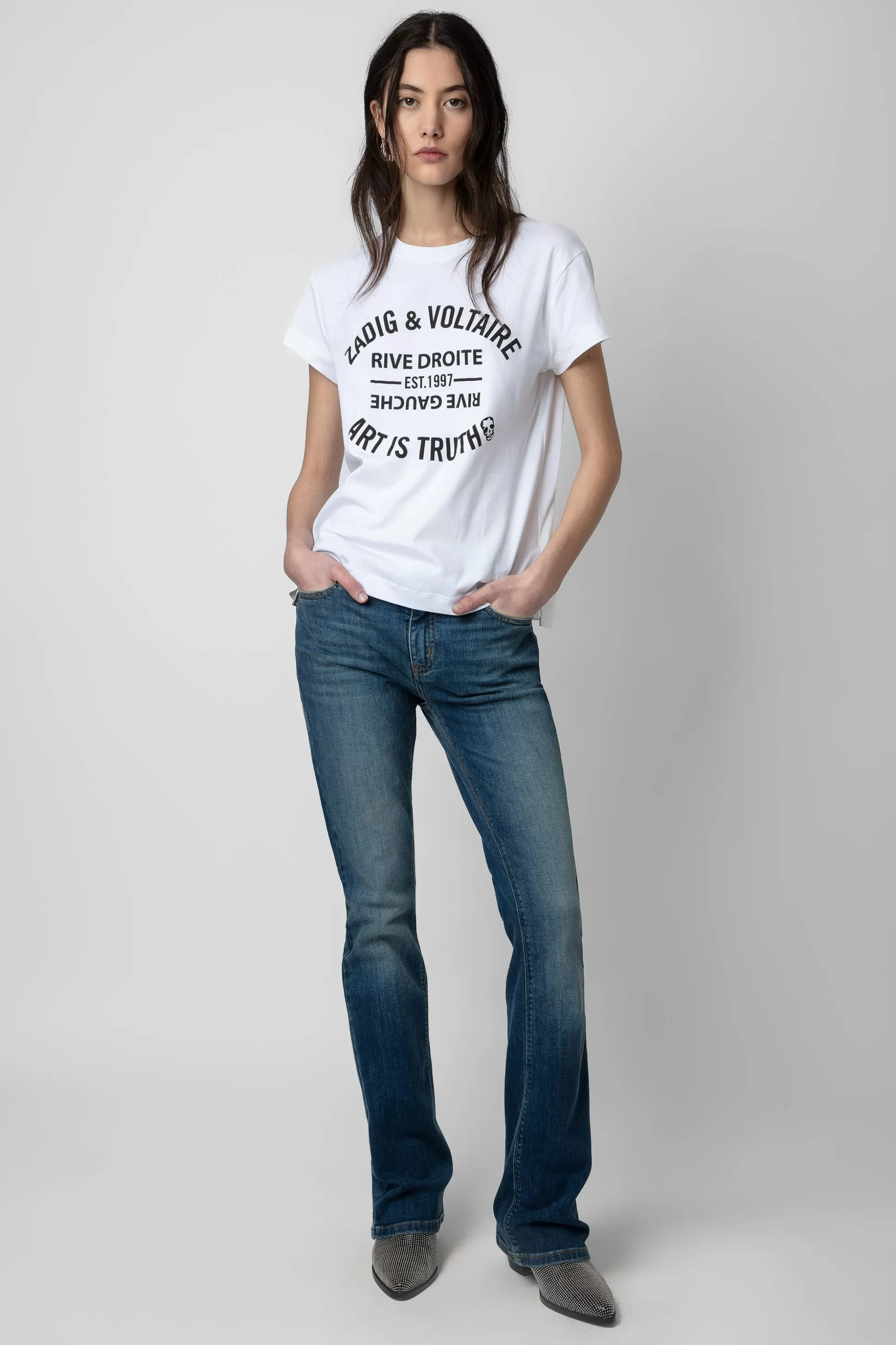 Femmes Zadig & Voltaire T-Shirts^T-Shirt Walk Blason