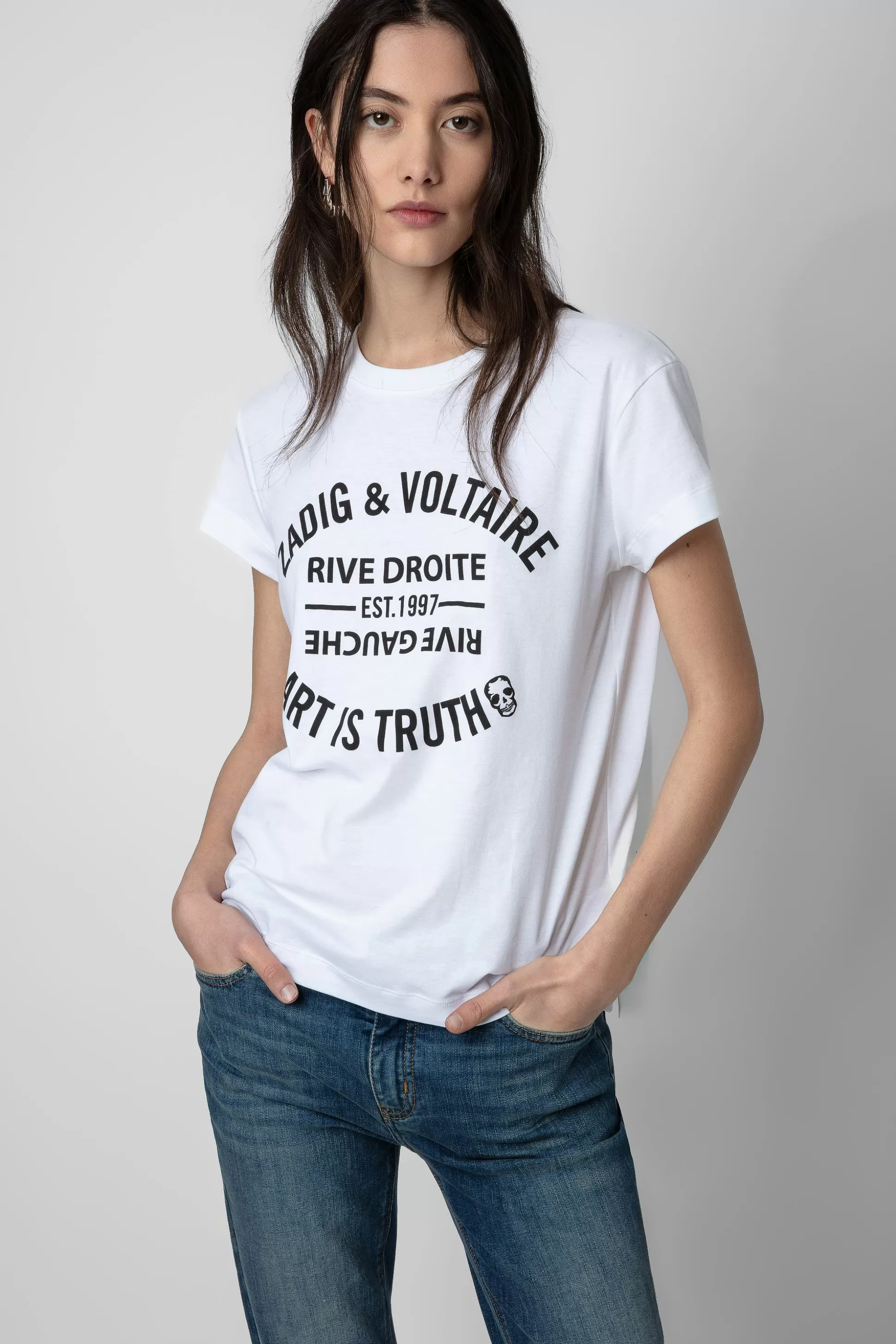 Femmes Zadig & Voltaire T-Shirts^T-Shirt Walk Blason