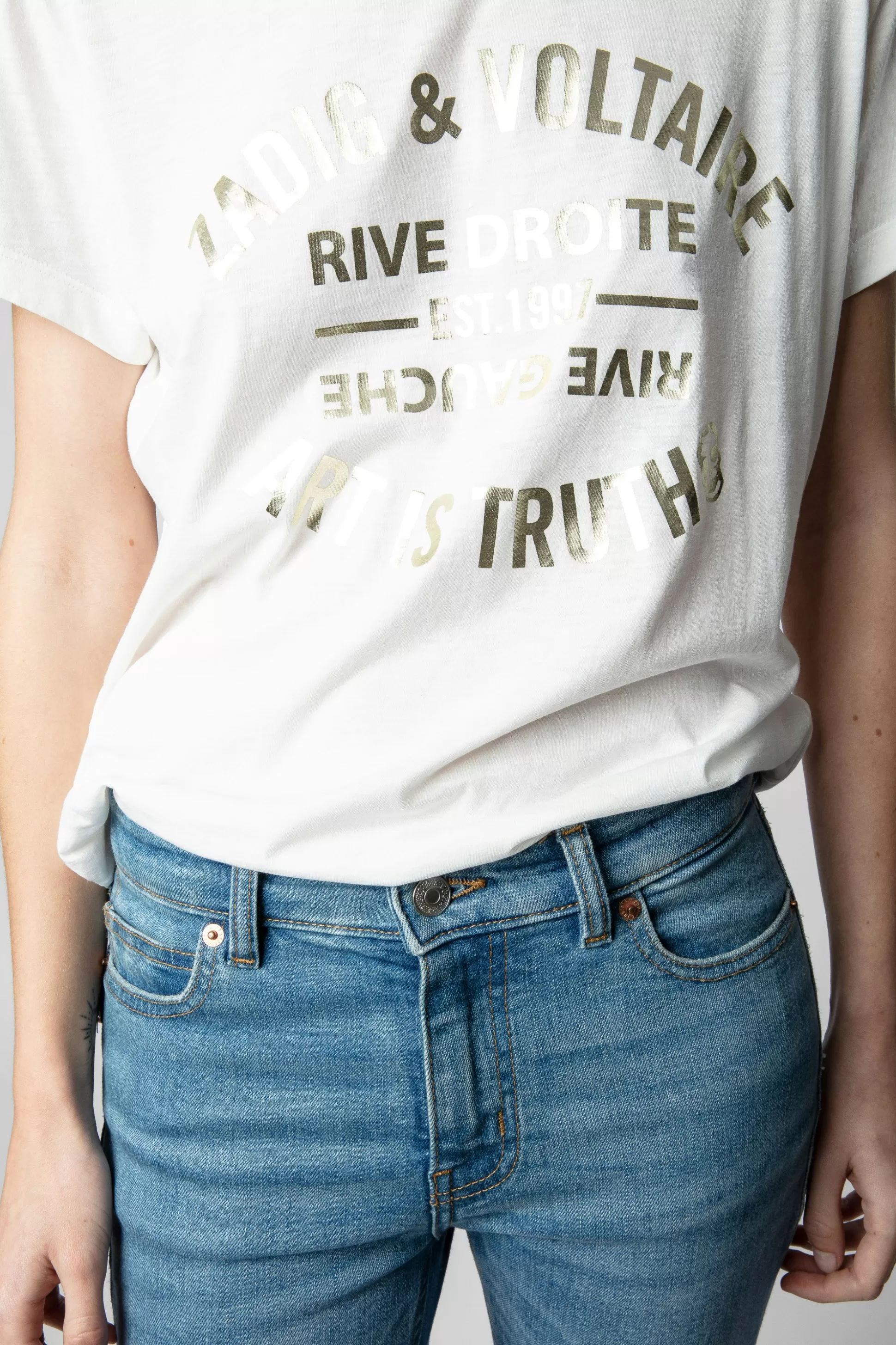 Femmes Zadig & Voltaire T-Shirts^T-Shirt Walk Blason