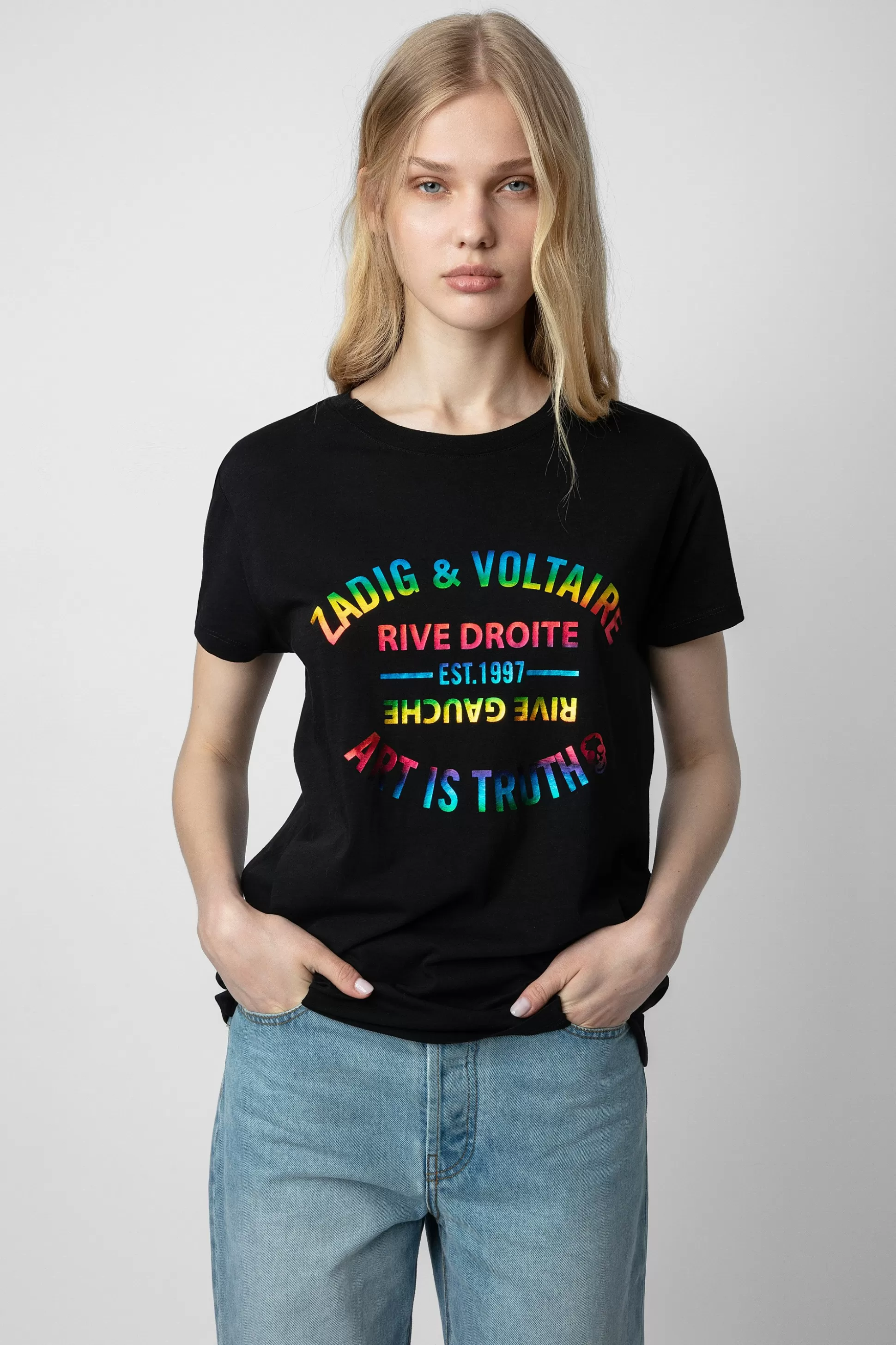 Femmes Zadig & Voltaire T-Shirts^T-Shirt Walk Blason