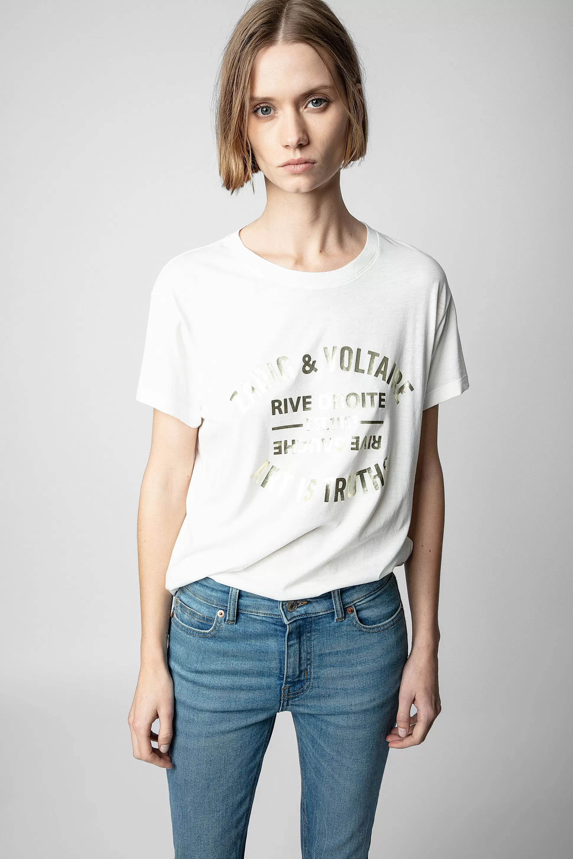 Femmes Zadig & Voltaire T-Shirts^T-Shirt Walk Blason