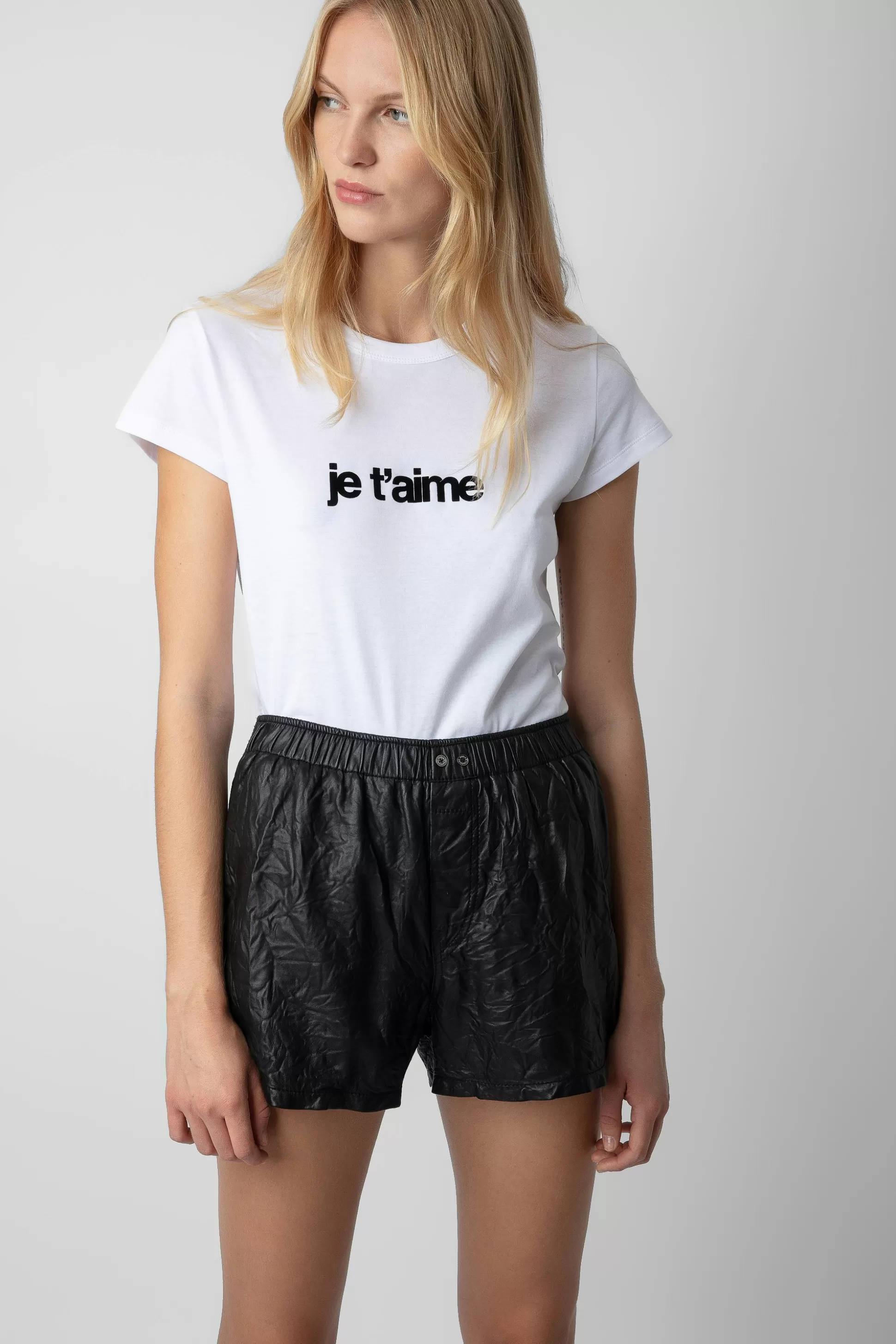 Femmes Zadig & Voltaire T-Shirts^T-Shirt Woop Je T'Aime