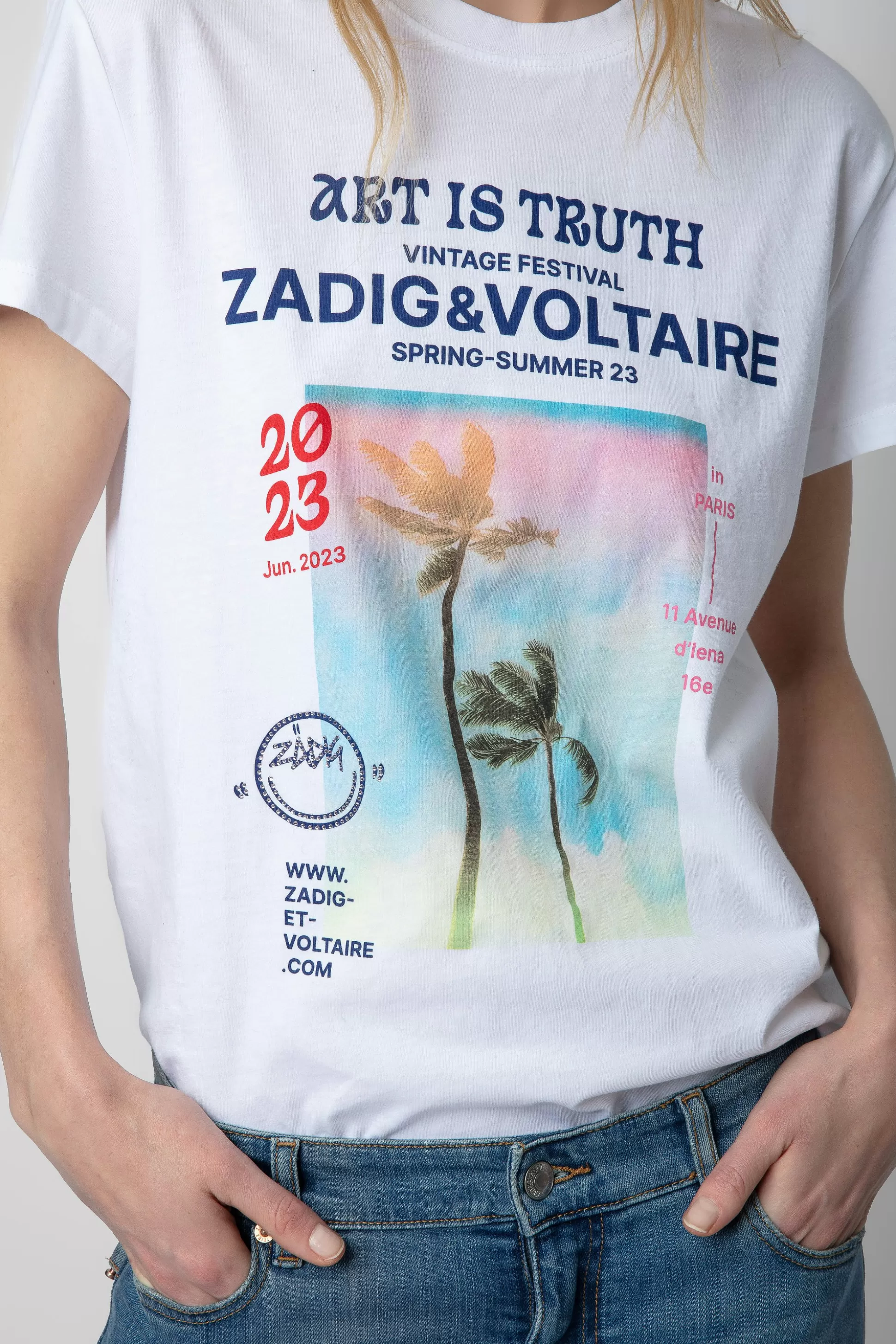 Femmes Zadig & Voltaire T-Shirts^T-Shirt Zoe