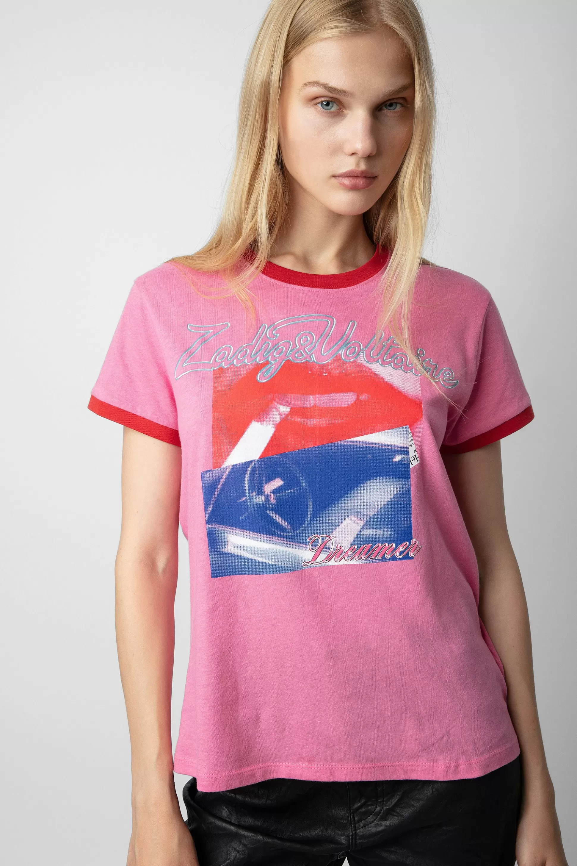 Femmes Zadig & Voltaire T-Shirts^T-Shirt Zoe A Imprime Photo