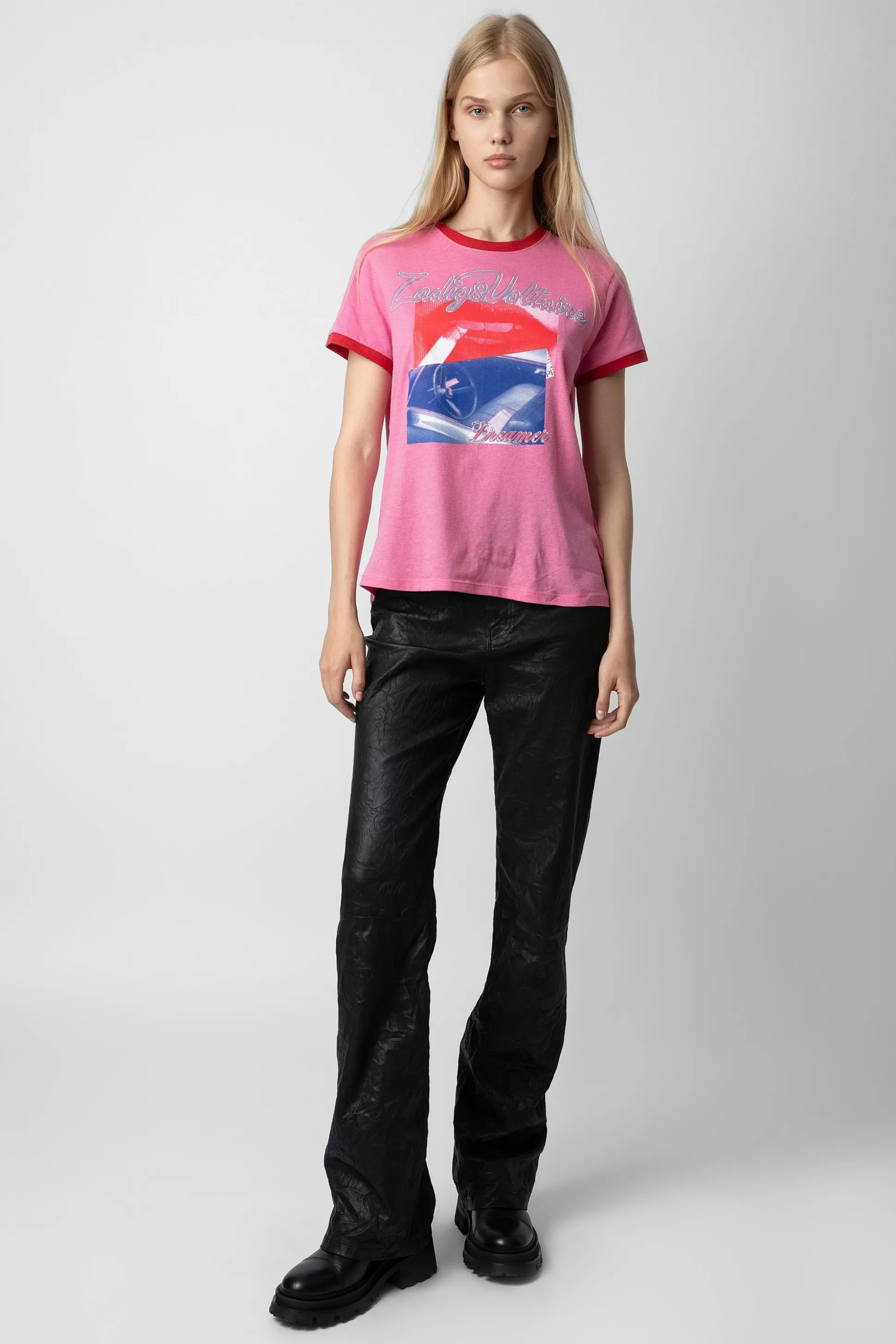 Femmes Zadig & Voltaire T-Shirts^T-Shirt Zoe A Imprime Photo