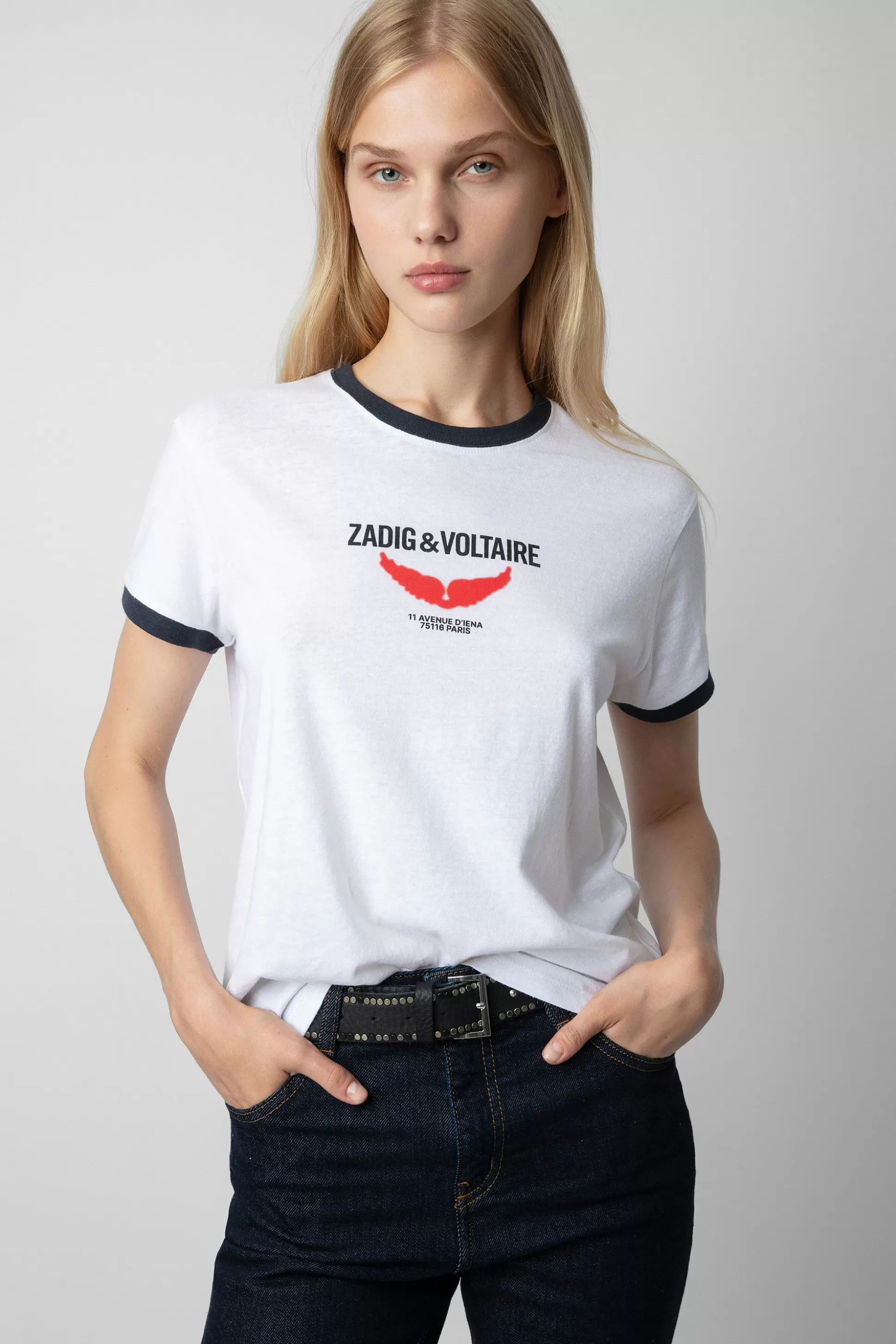 Femmes Zadig & Voltaire T-Shirts^T-Shirt Zoe Ailes Liberte