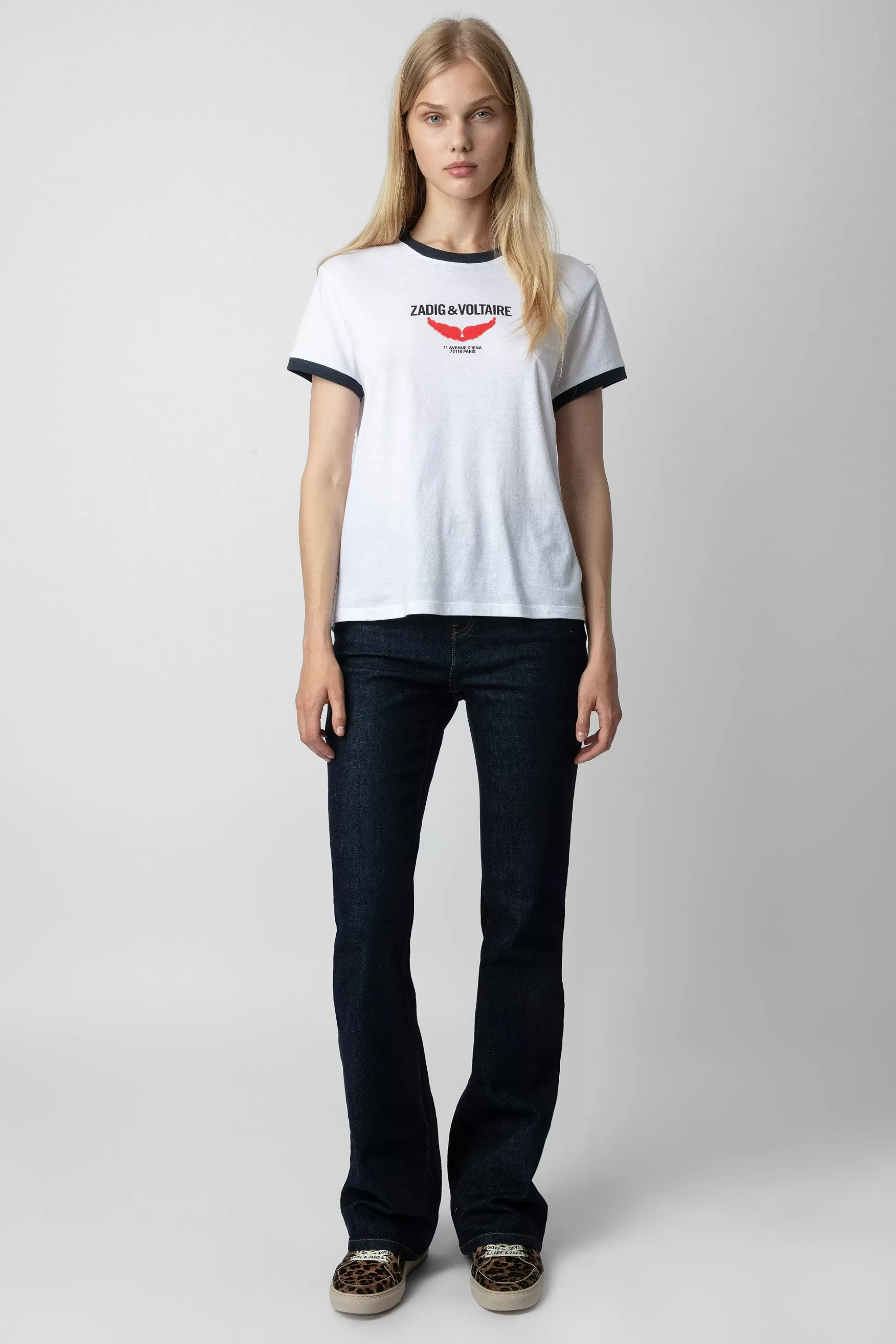 Femmes Zadig & Voltaire T-Shirts^T-Shirt Zoe Ailes Liberte