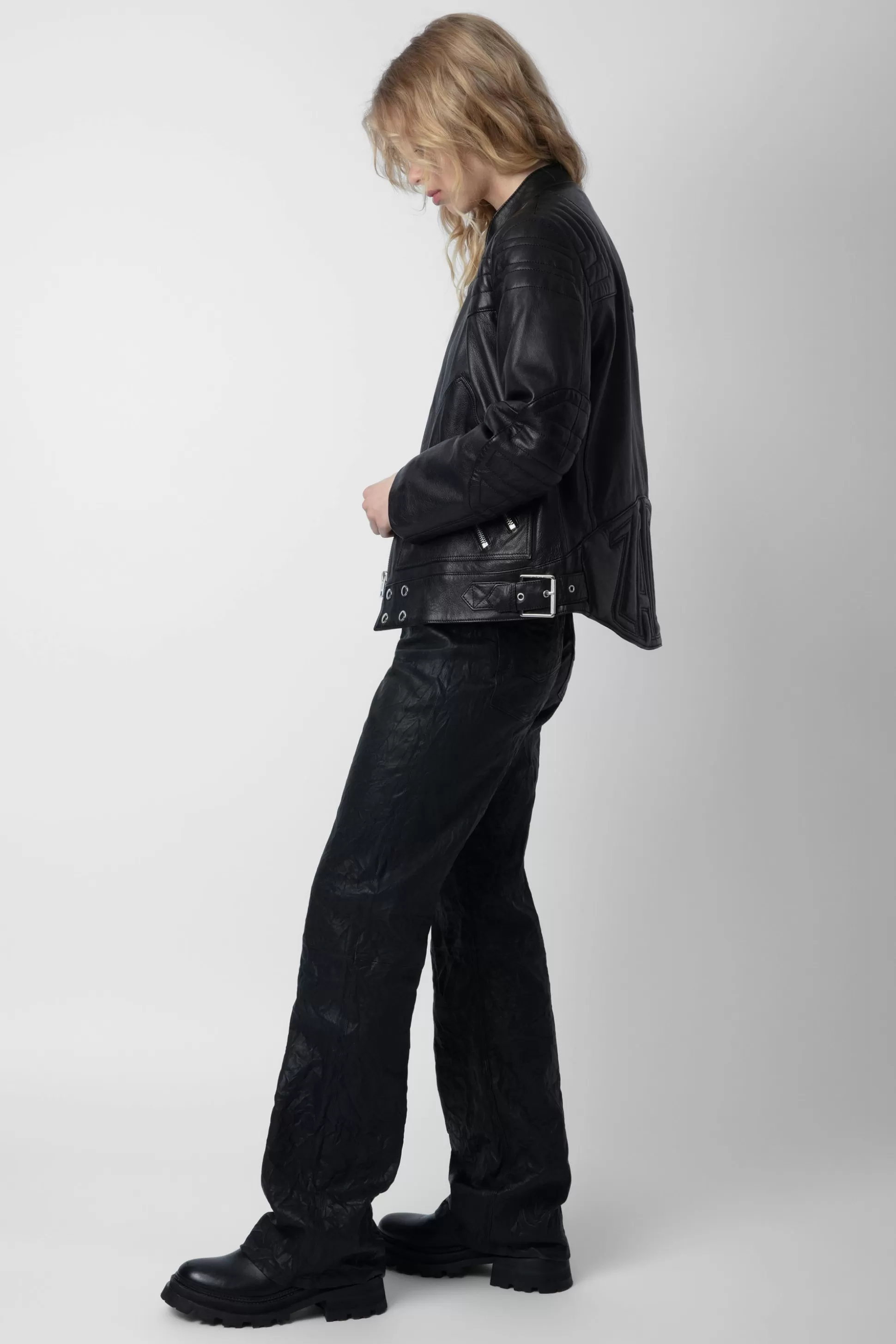 Femmes Zadig & Voltaire Manteaux Et Vestes^Veste En Cuir Liliam