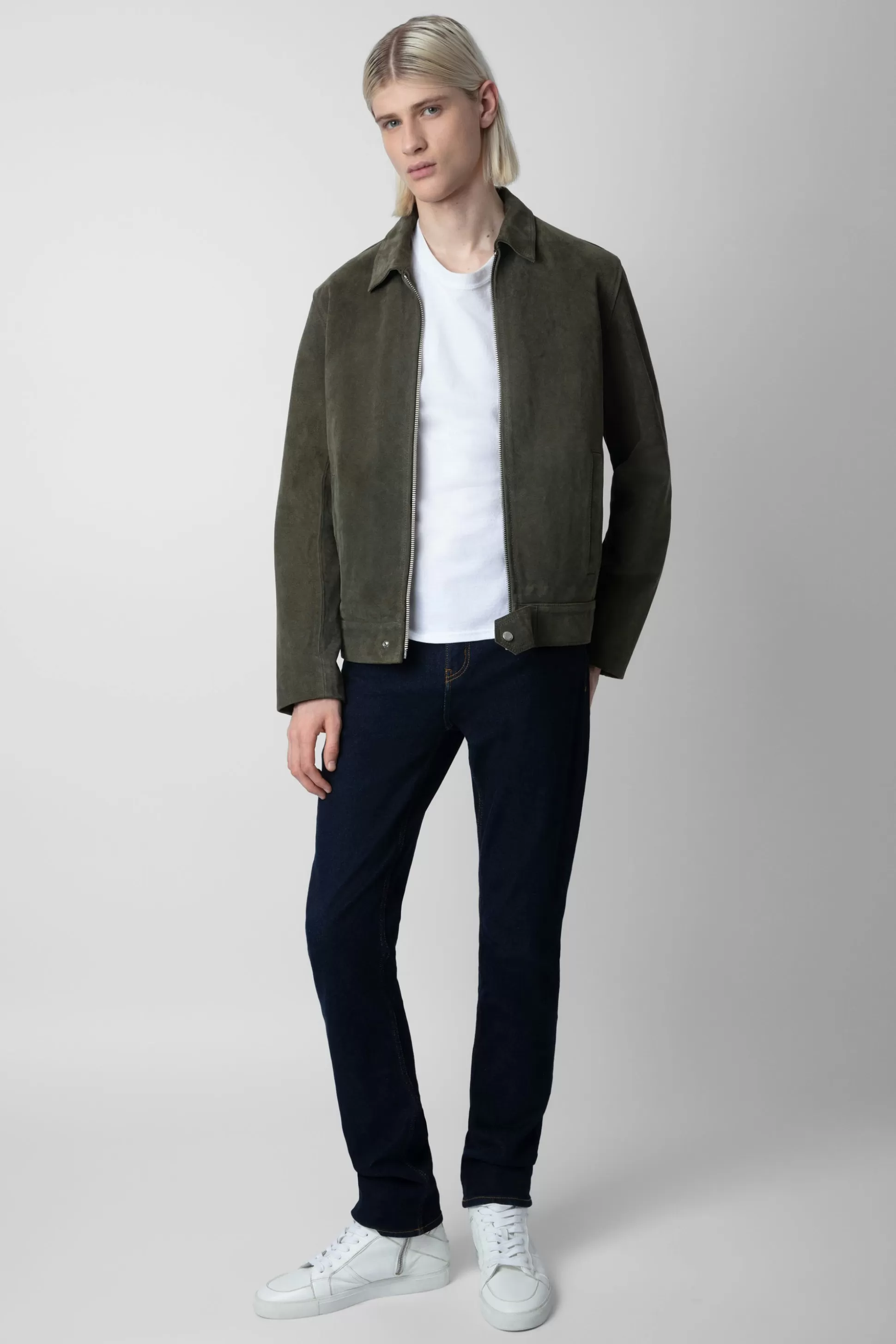 Hommes Zadig & Voltaire Manteaux Et Vestes^Veste En Daim Maigre