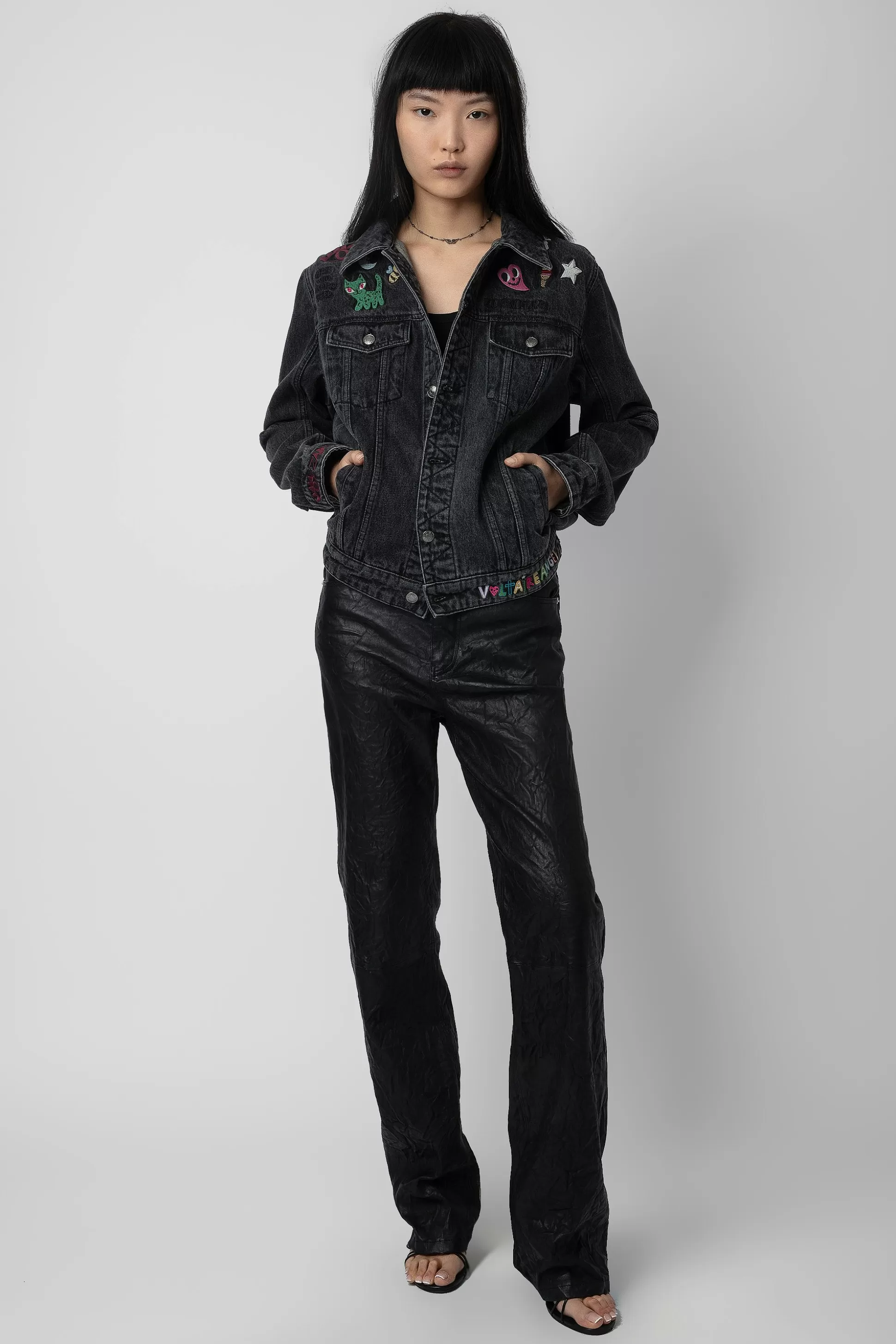 Femmes Zadig & Voltaire Manteaux Et Vestes^Veste En Jean Kasy