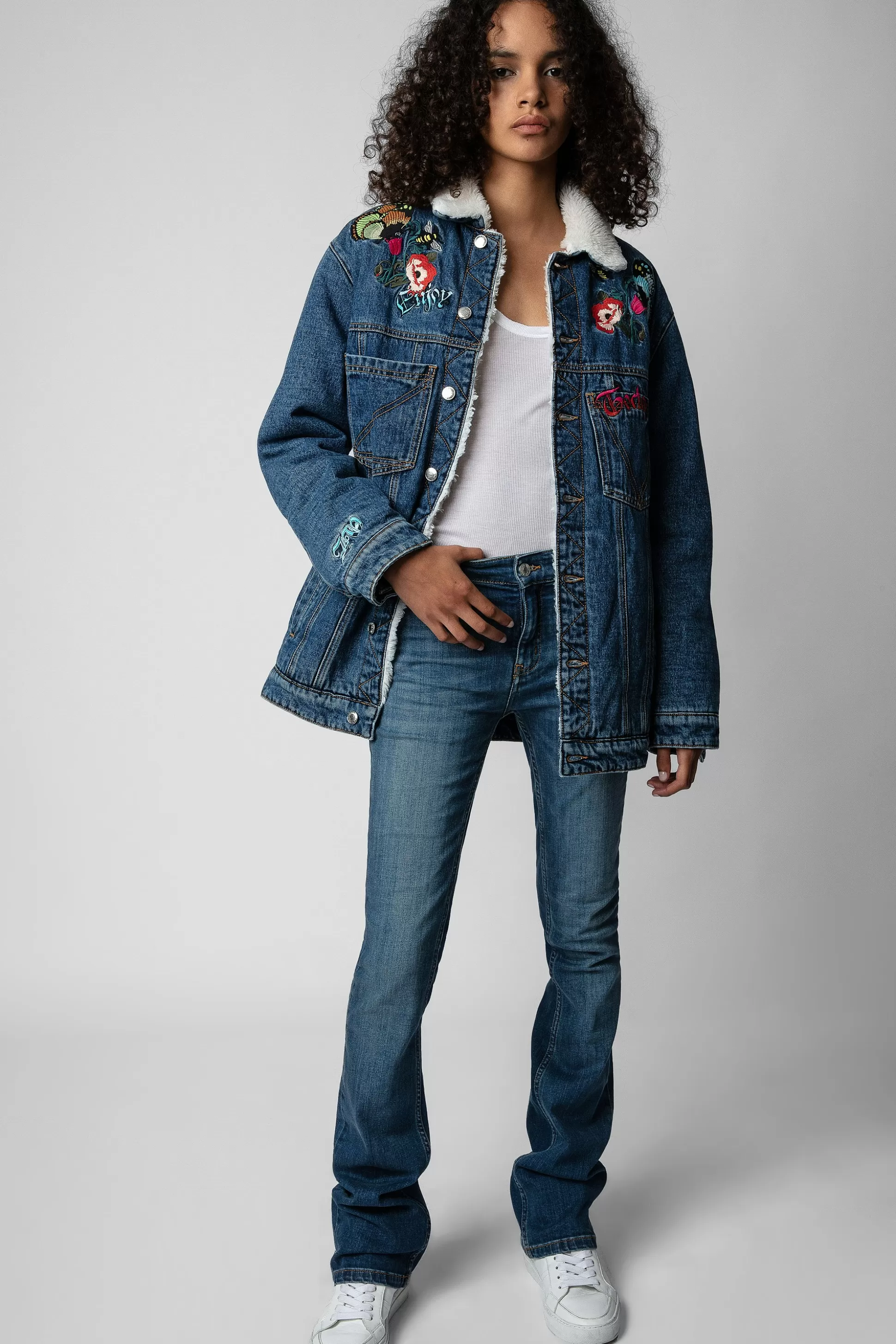 Femmes Zadig & Voltaire Manteaux Et Vestes^Veste En Jean Kiome