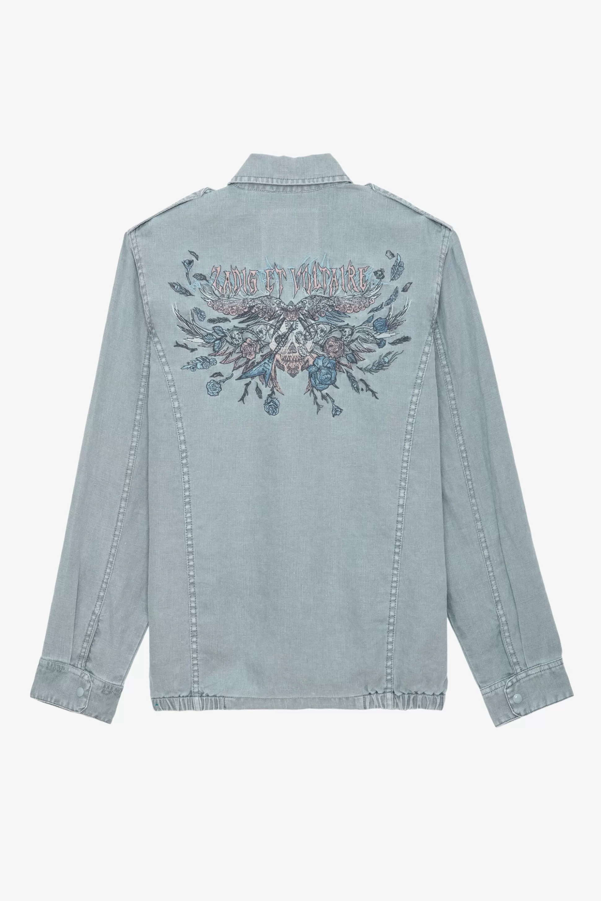 Femmes Zadig & Voltaire Manteaux Et Vestes^Veste En Lin Pour Enfant