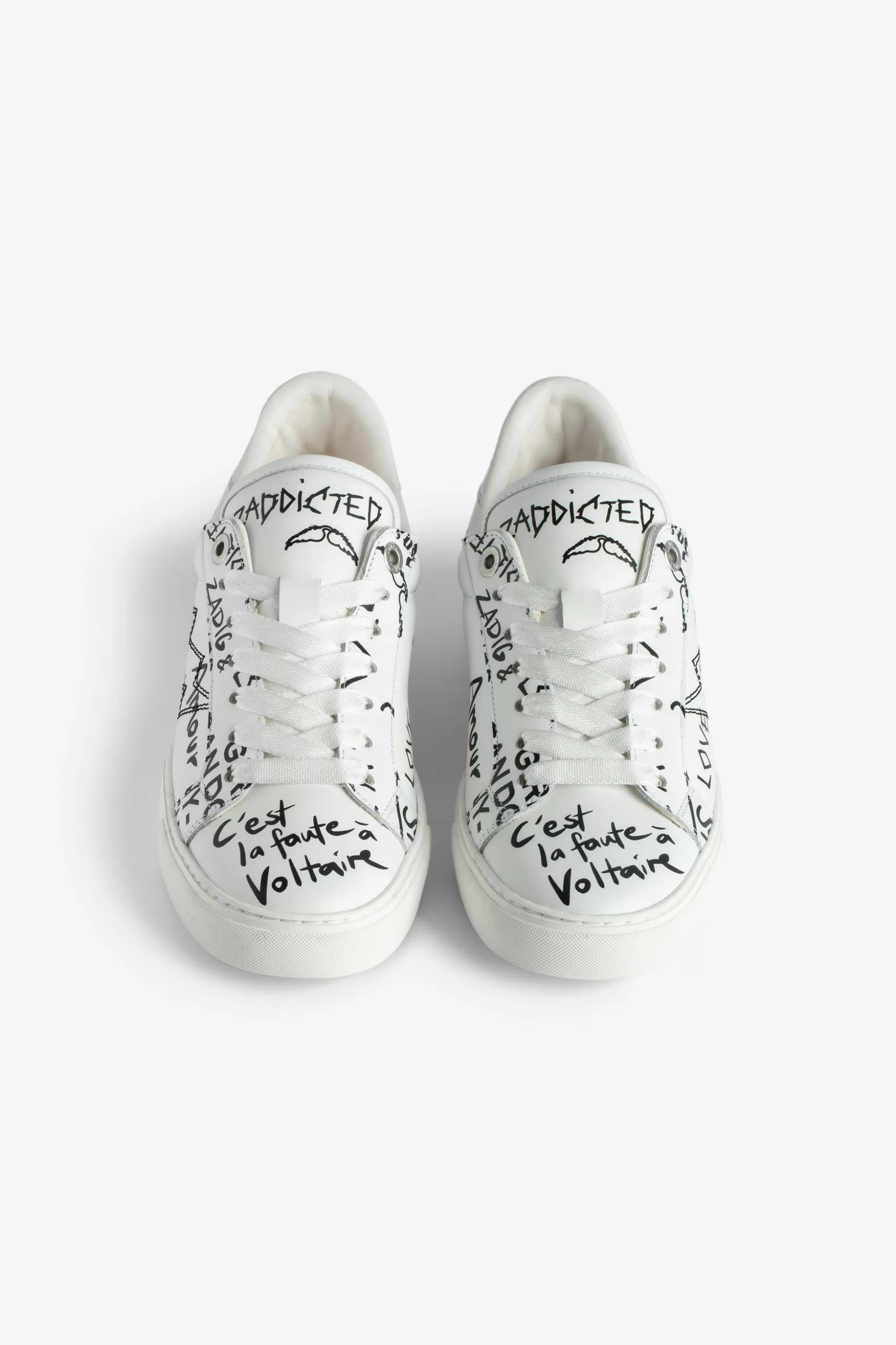 Femmes Zadig & Voltaire Formateurs^Zv1747 Baskets Basses La Flash
